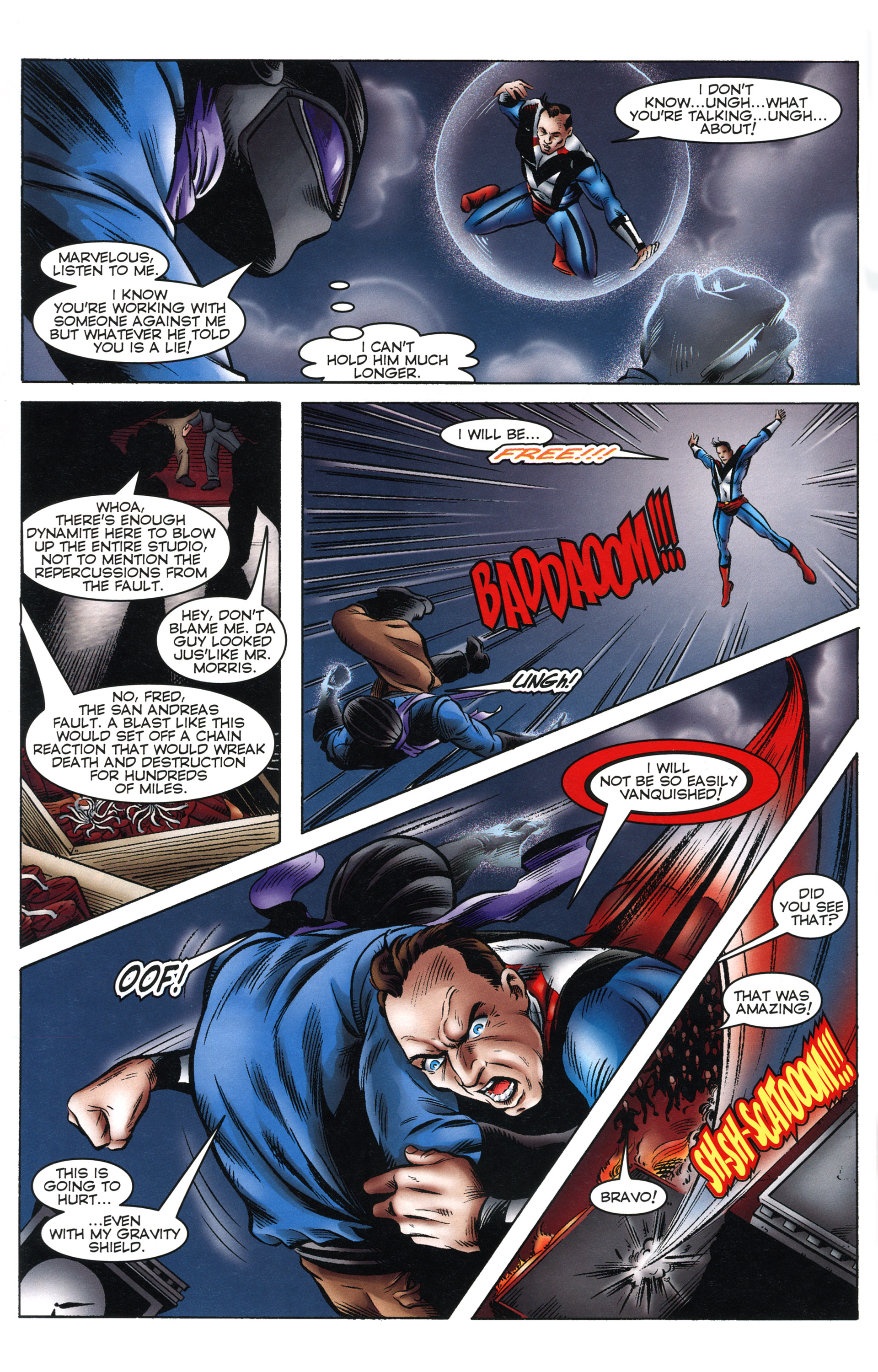 Read online Captain Gravity: One True Hero comic -  Issue # Full - 20