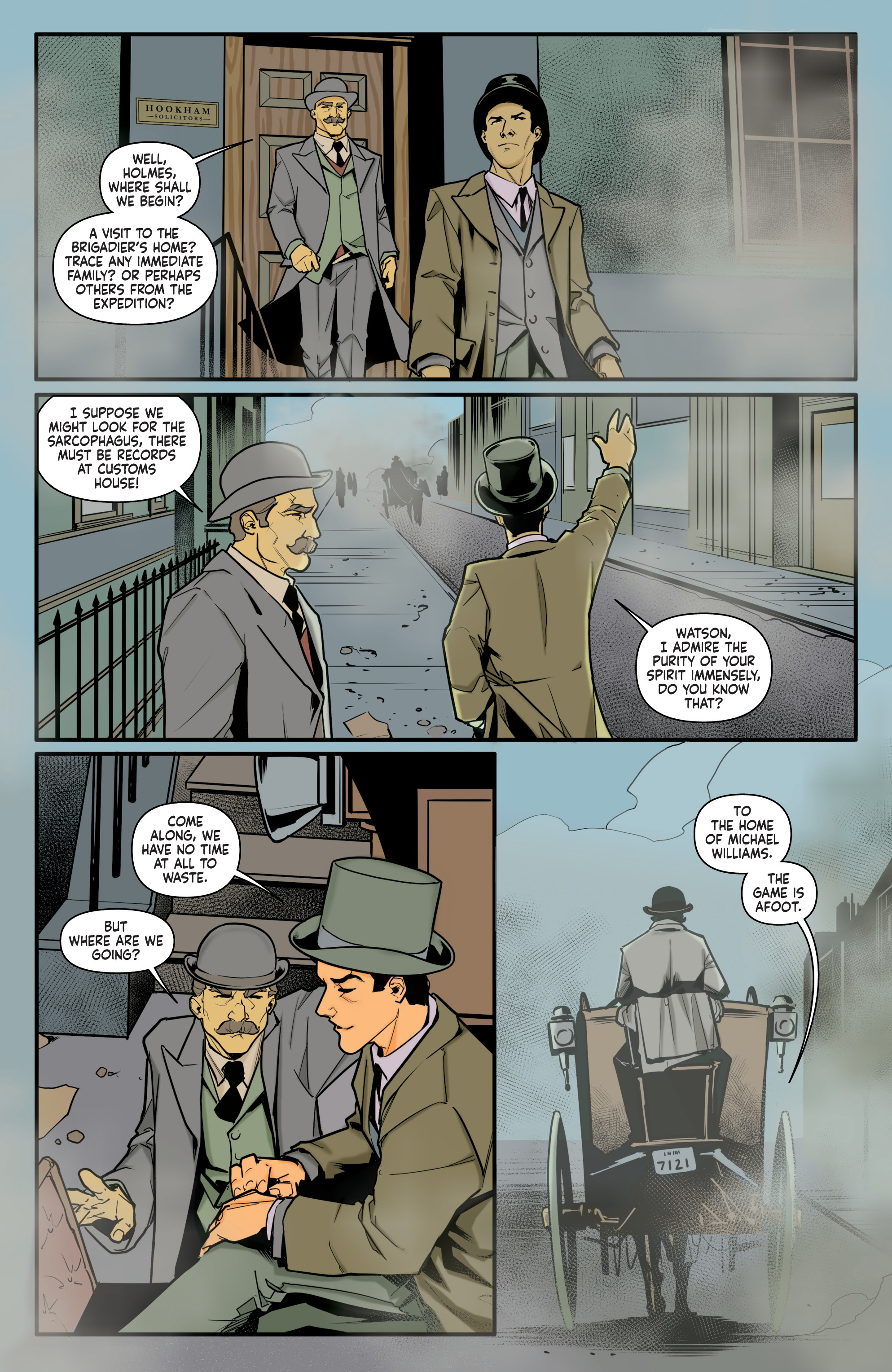 Read online Sherlock Holmes: The Vanishing Man comic -  Issue # _TPB 1 - 28