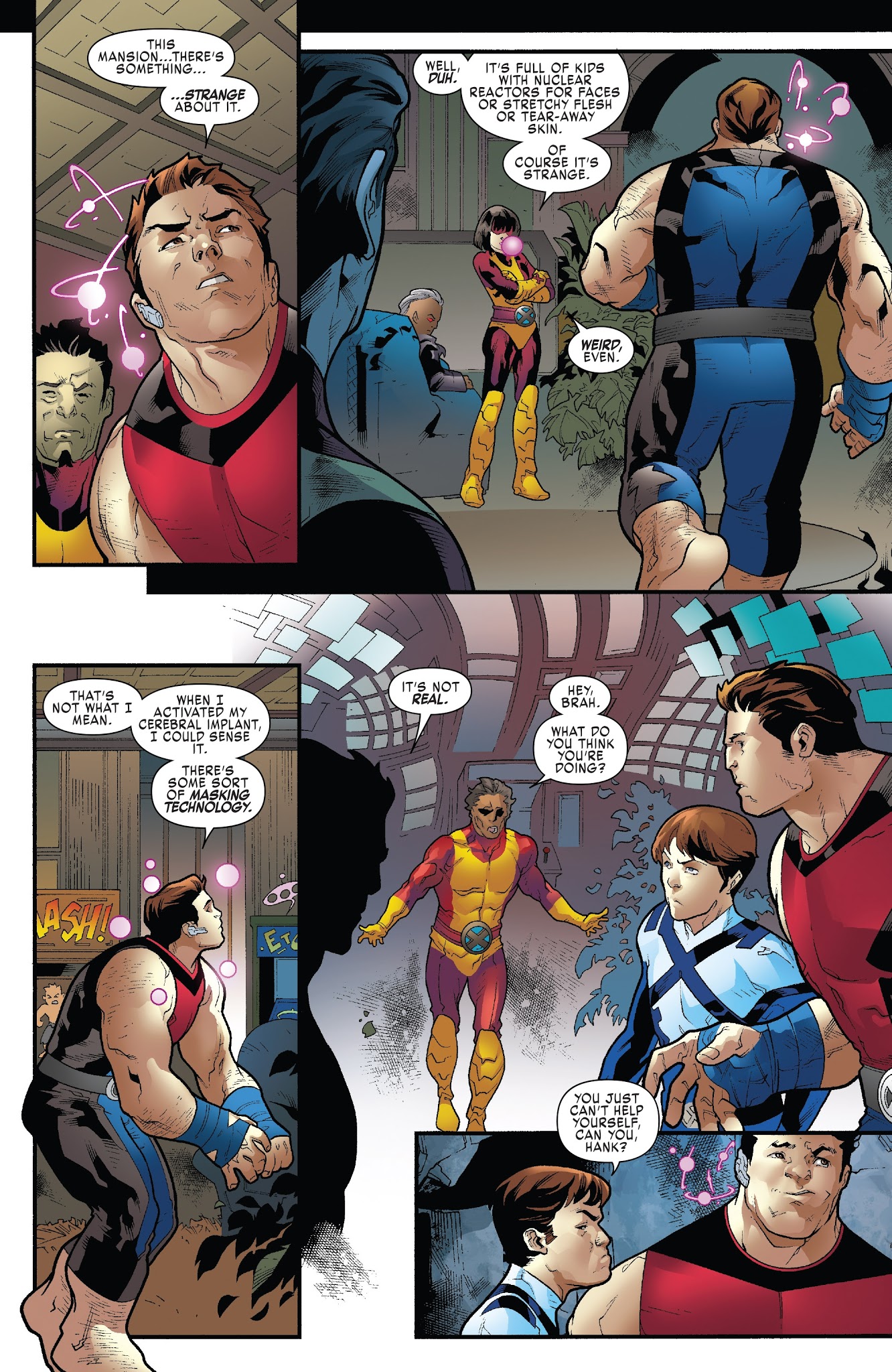 Read online X-Men: Blue comic -  Issue #18 - 15