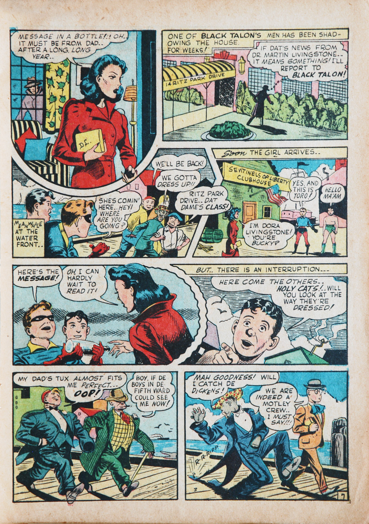 Read online Young Allies Comics comic -  Issue #2 - 9