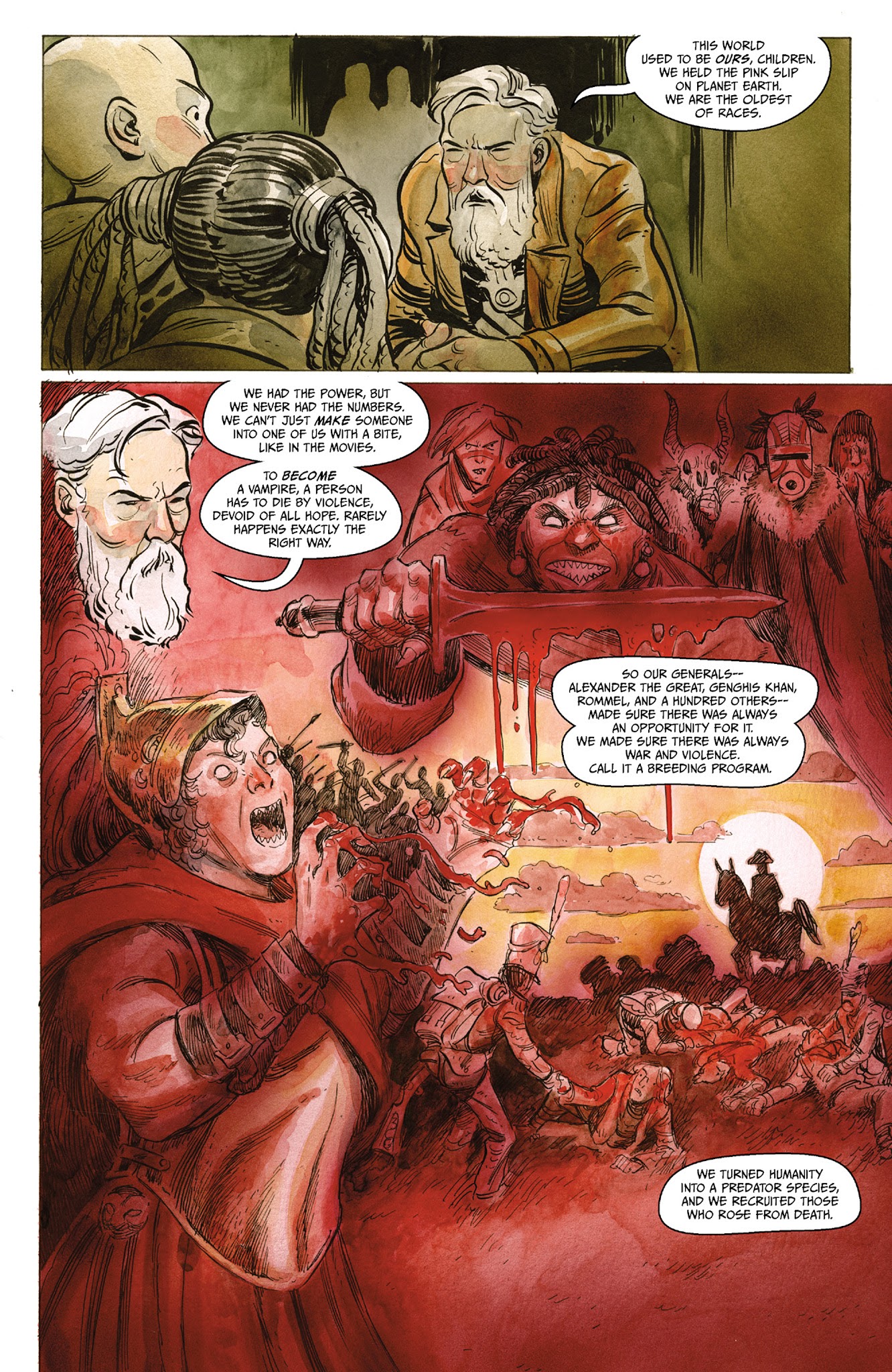 Read online Bad Blood comic -  Issue #5 - 5