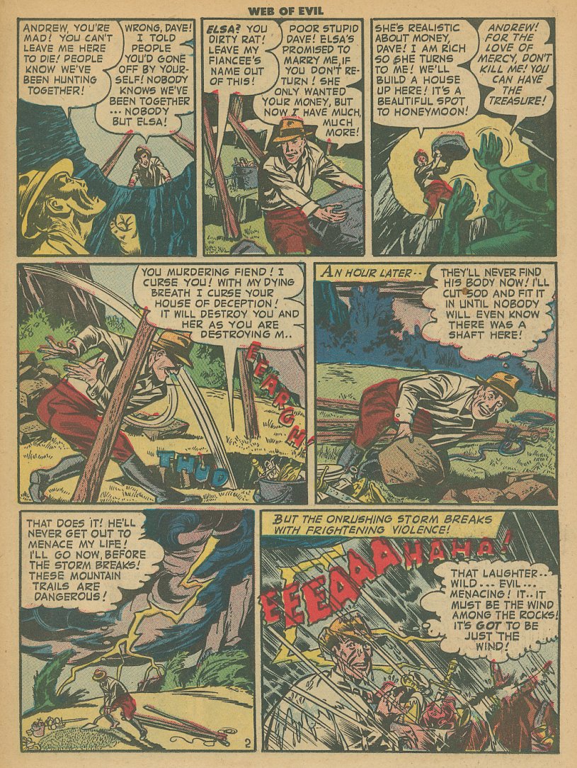 Read online Web of Evil comic -  Issue #5 - 19