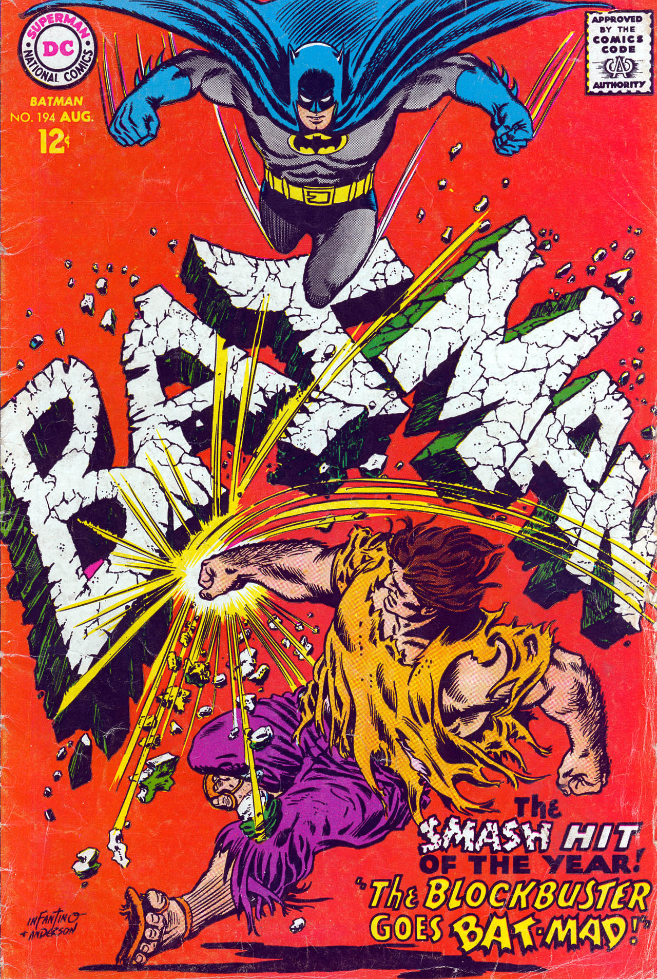 Read online Batman (1940) comic -  Issue #194 - 1