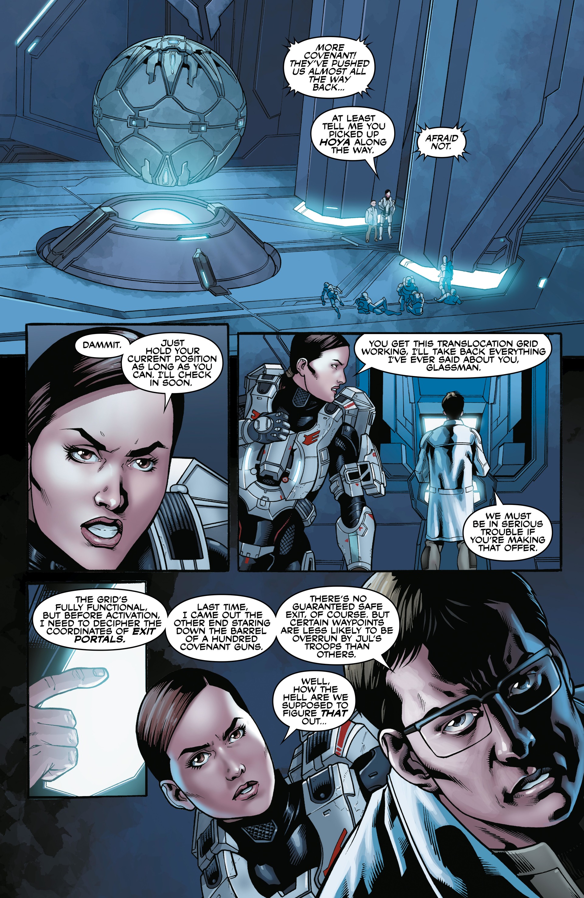 Read online Halo: Initiation and Escalation comic -  Issue # TPB (Part 5) - 17