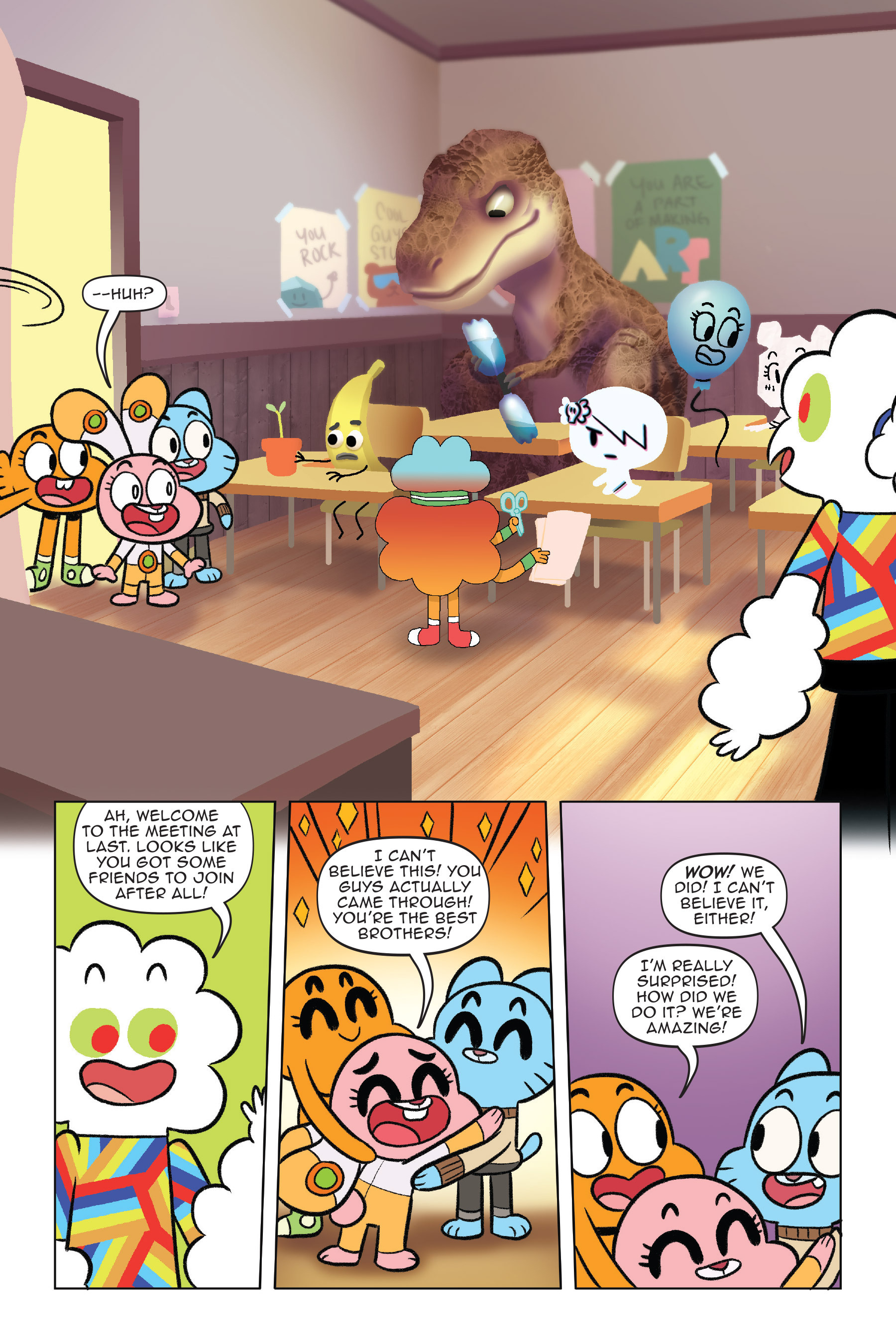 Read online The Amazing World of Gumball: Cheat Code comic - Issue Full - 1...