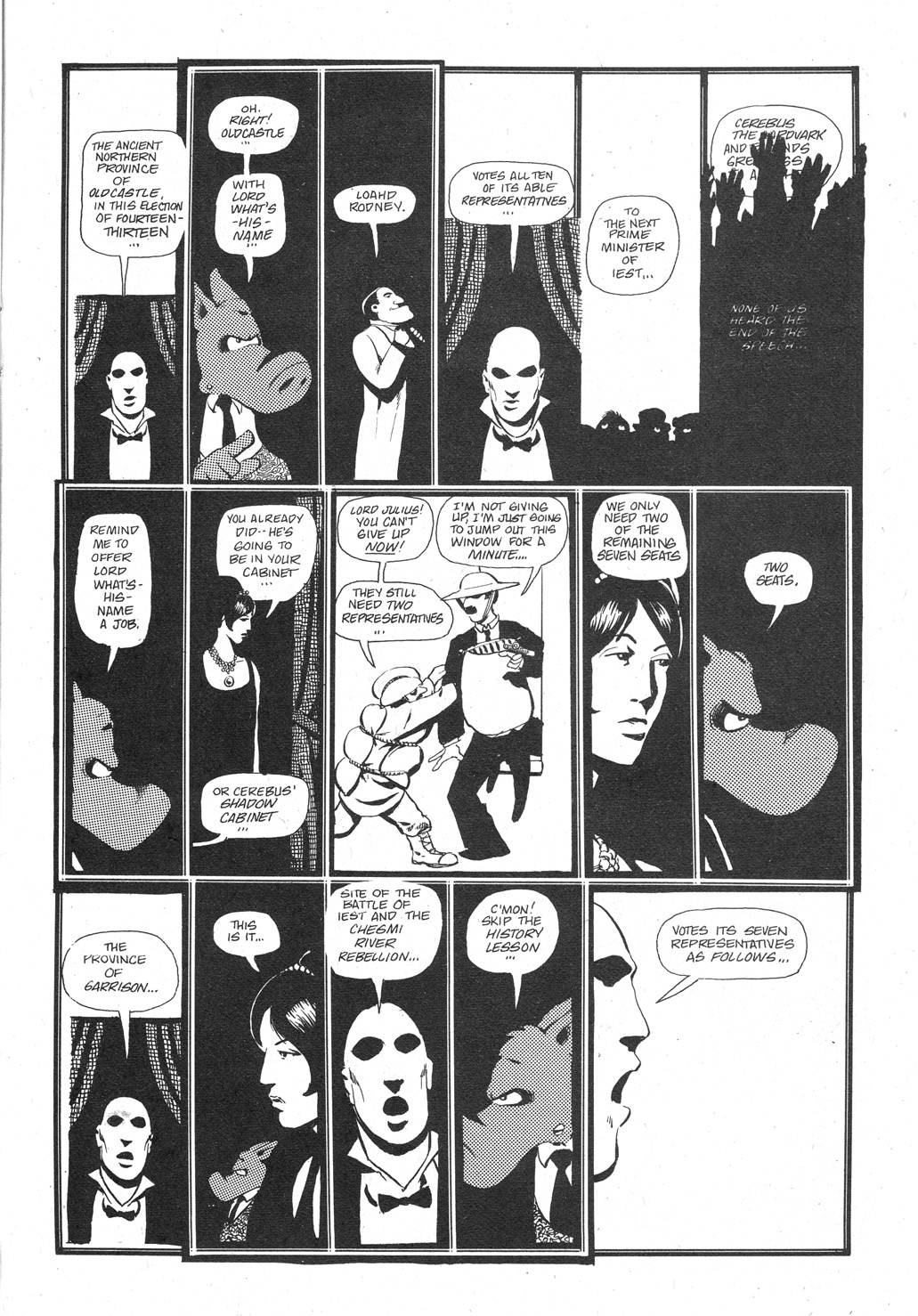 Read online Cerebus comic -  Issue #43 - 21