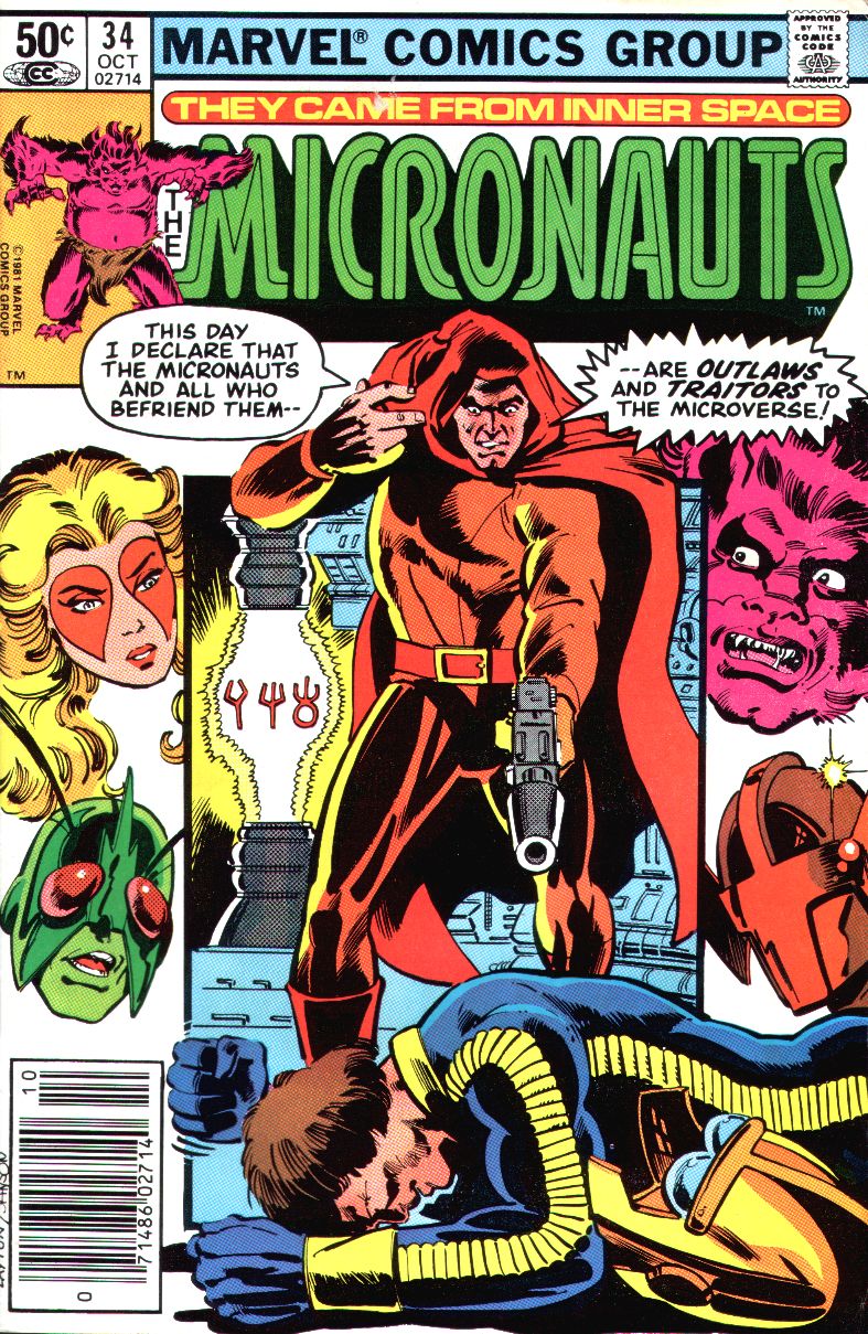 Micronauts (1979) 34 Page 1