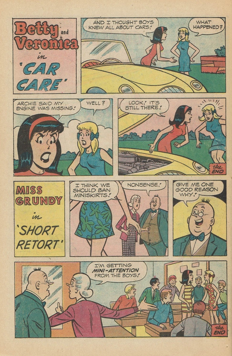 Read online Archie's TV Laugh-Out comic -  Issue #10 - 38