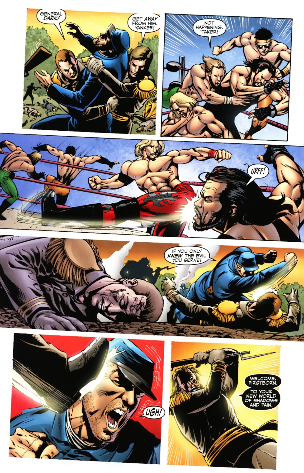 Read online WWE Heroes comic -  Issue #1 - 23