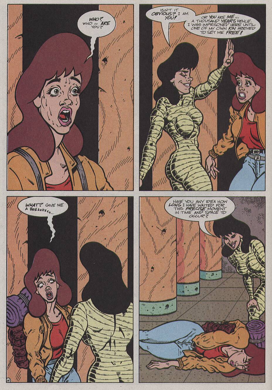 Read online Teenage Mutant Ninja Turtles Presents: April O'Neil (May East Saga) comic -  Issue #1 - 15