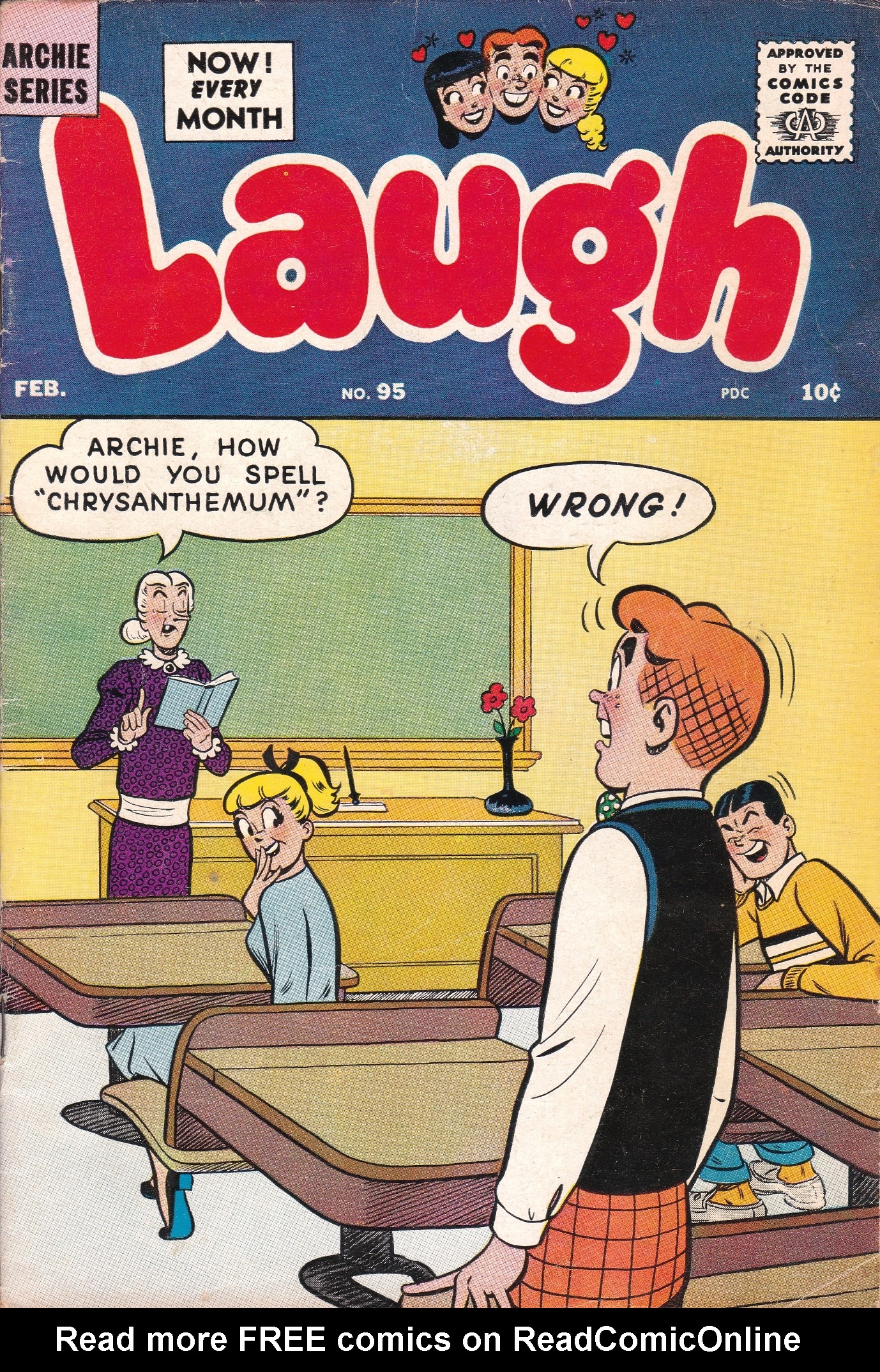 Read online Laugh (Comics) comic -  Issue #95 - 1