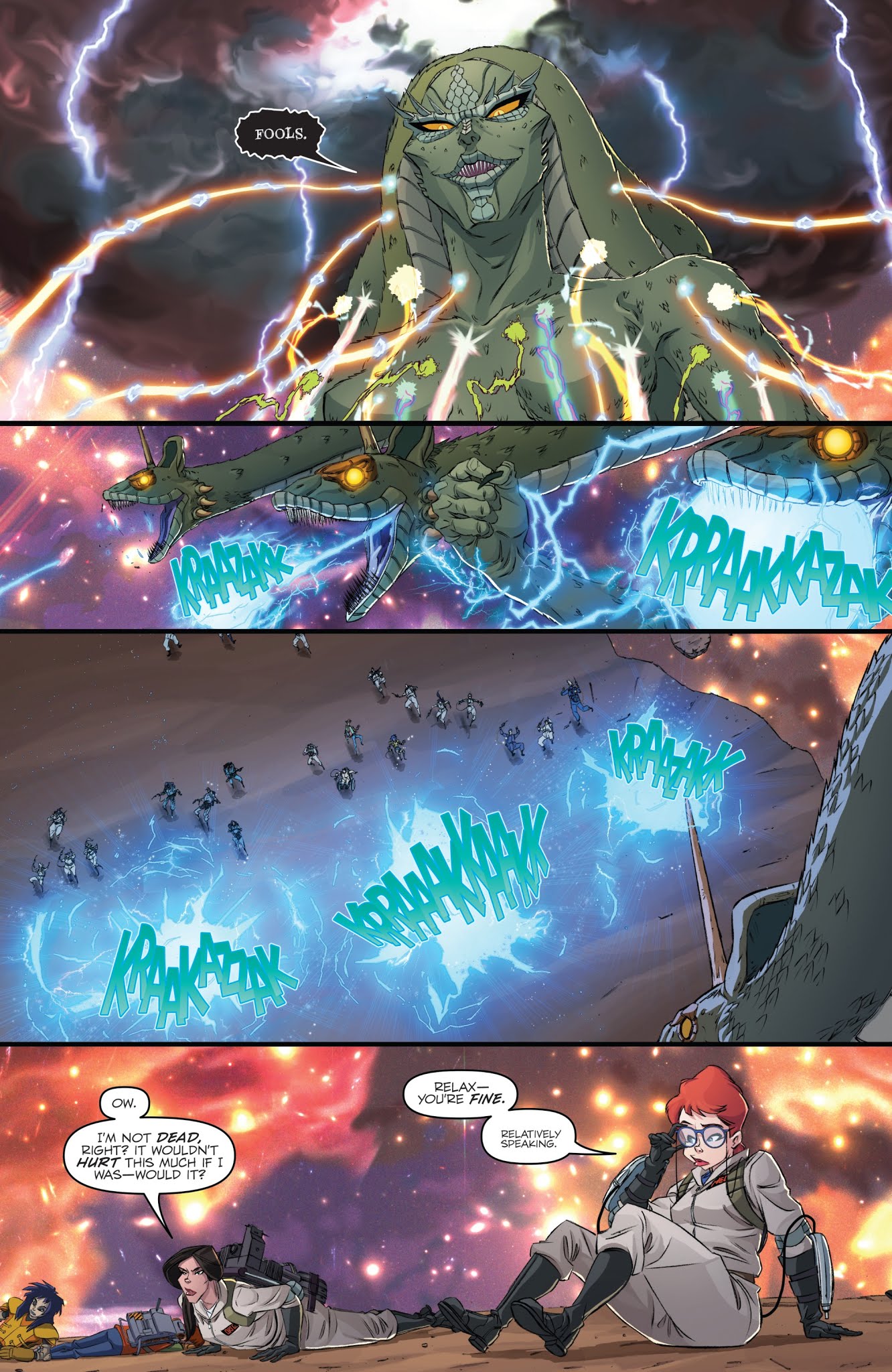 Read online Ghostbusters: Crossing Over comic -  Issue #8 - 8