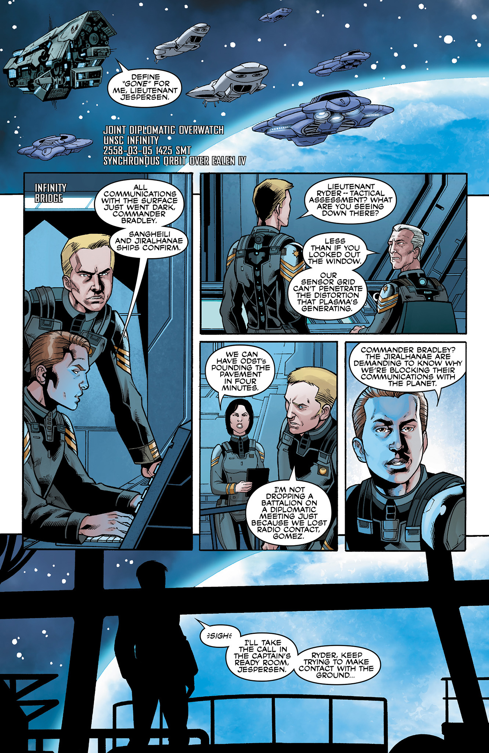 Read online Halo: Escalation comic -  Issue #2 - 7