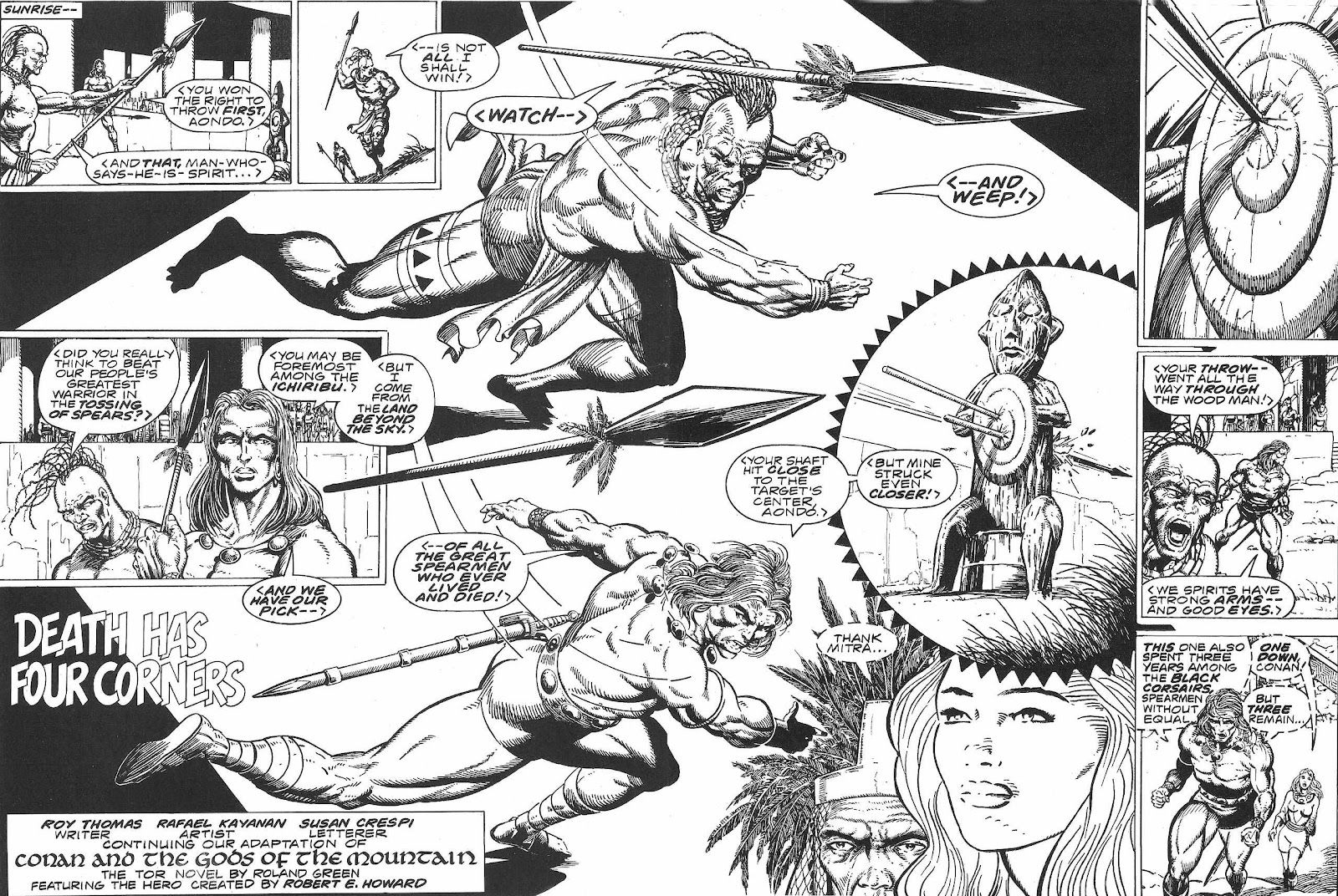 The Savage Sword Of Conan issue 213 - Page 4