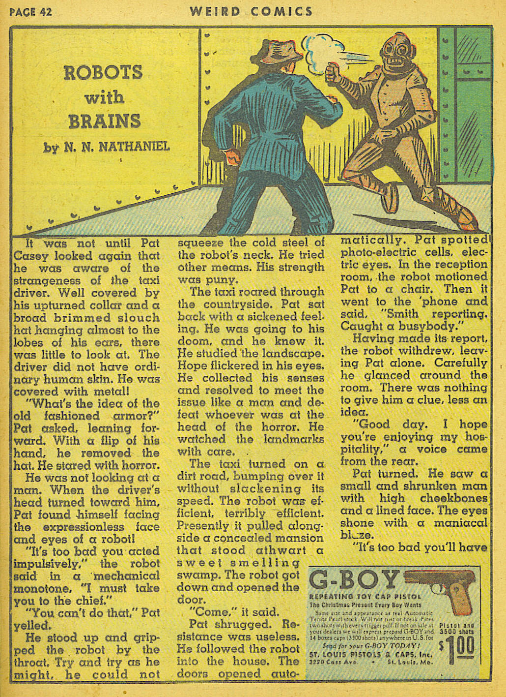 Read online Weird Comics comic -  Issue #11 - 42