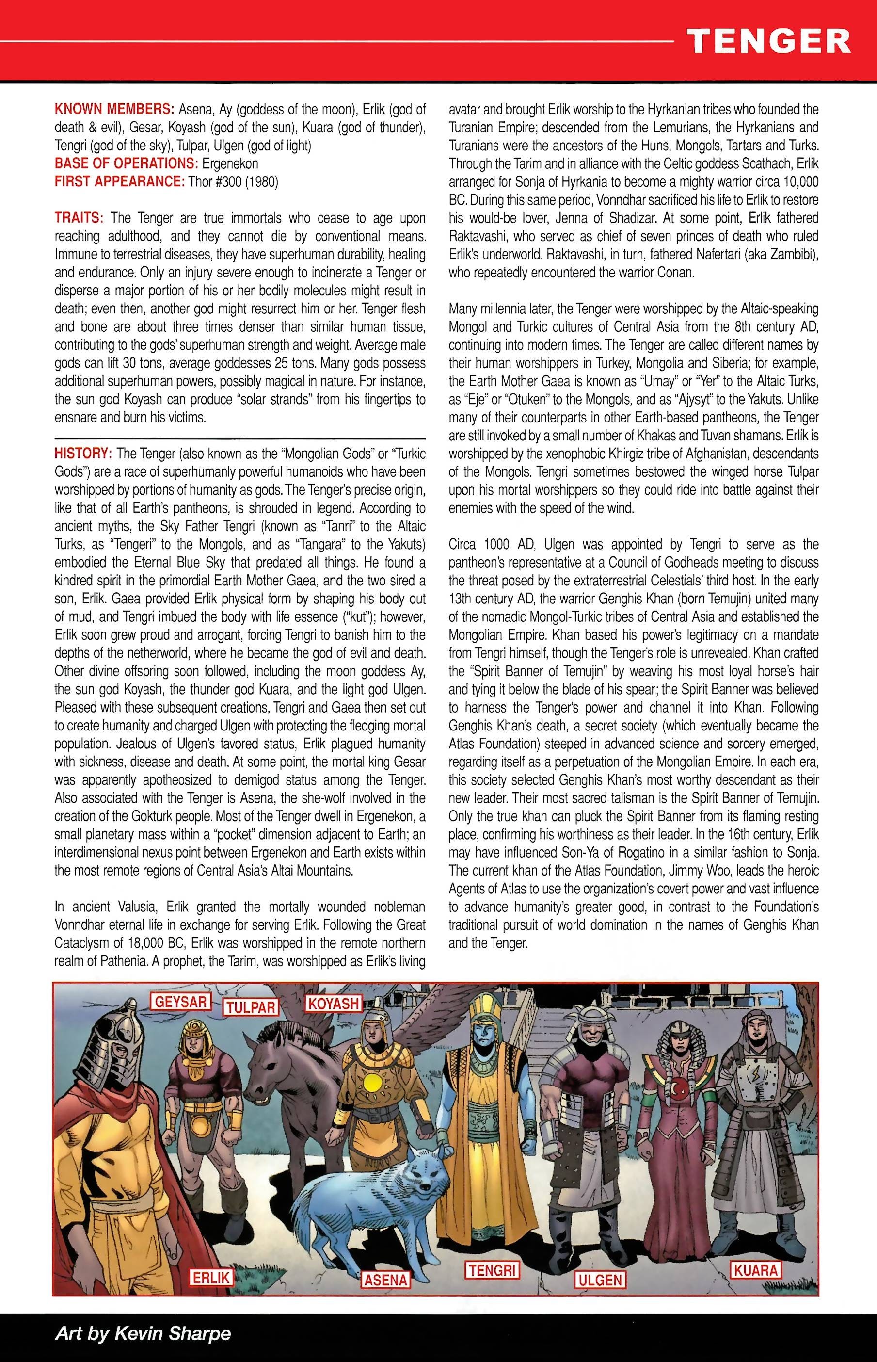 Read online Official Handbook of the Marvel Universe A to Z comic -  Issue # TPB 11 (Part 2) - 127