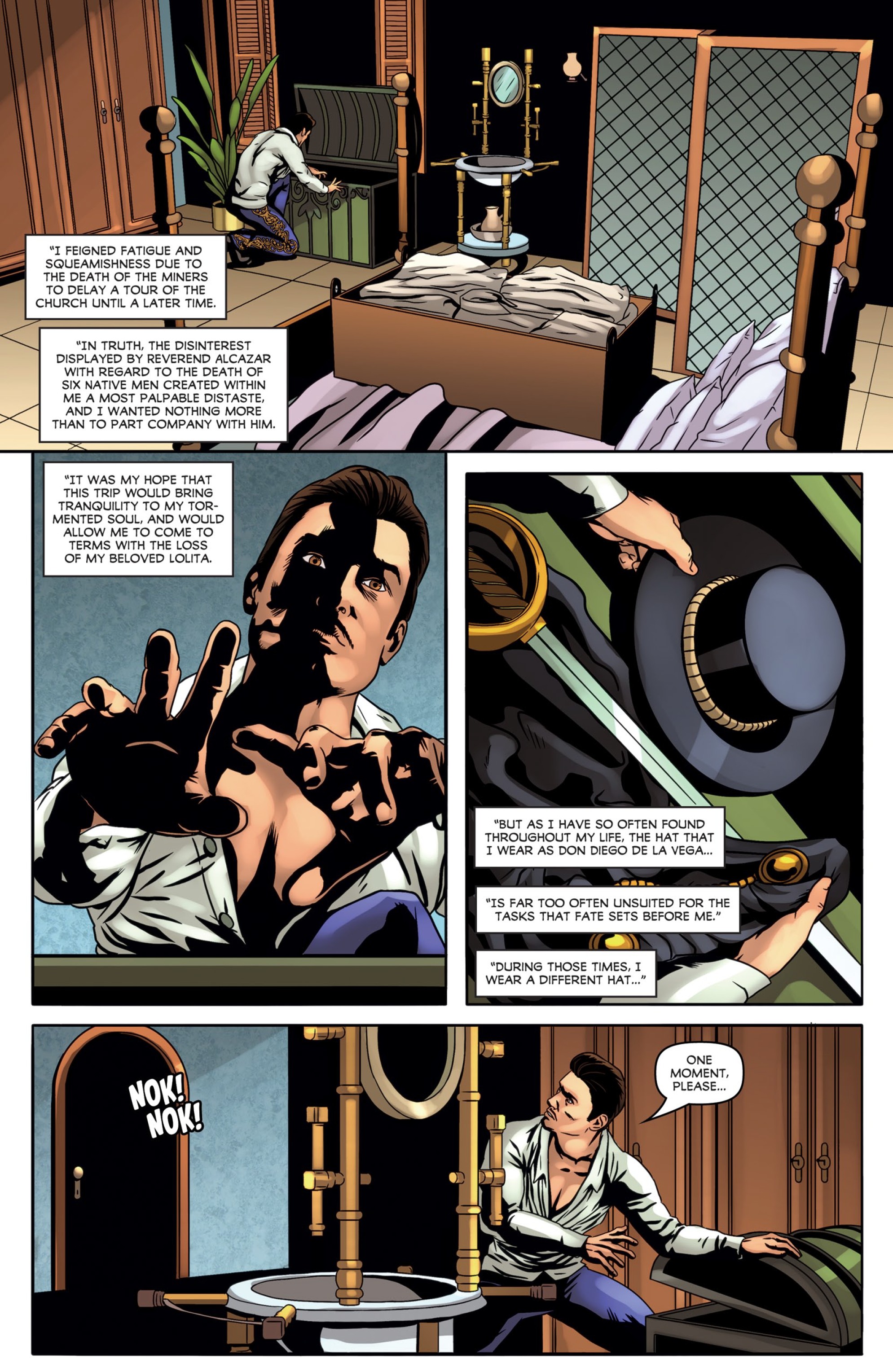 Read online Zorro: Sacrilege comic -  Issue #1 - 16