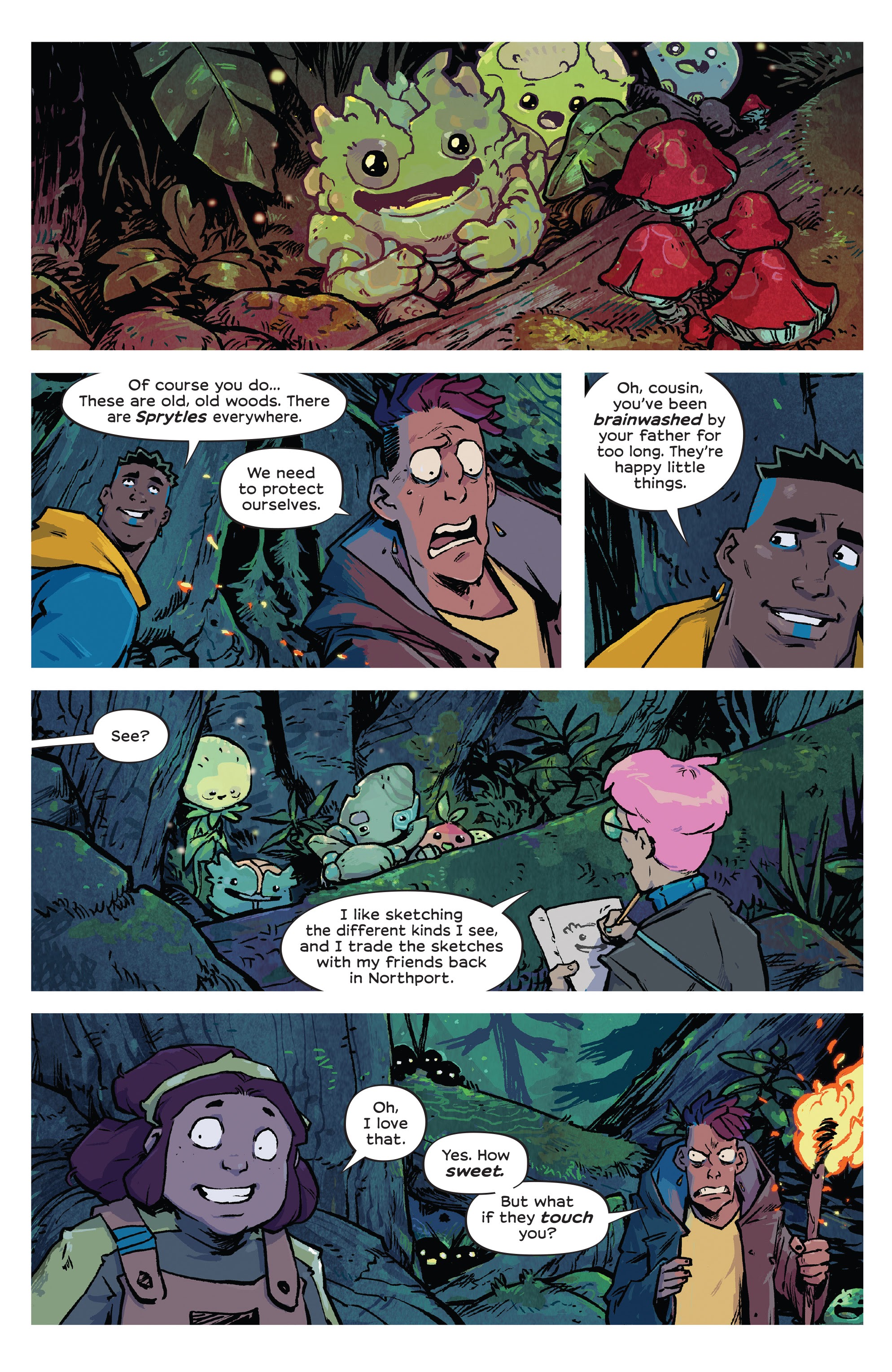 Read online Wynd comic -  Issue #8 - 9