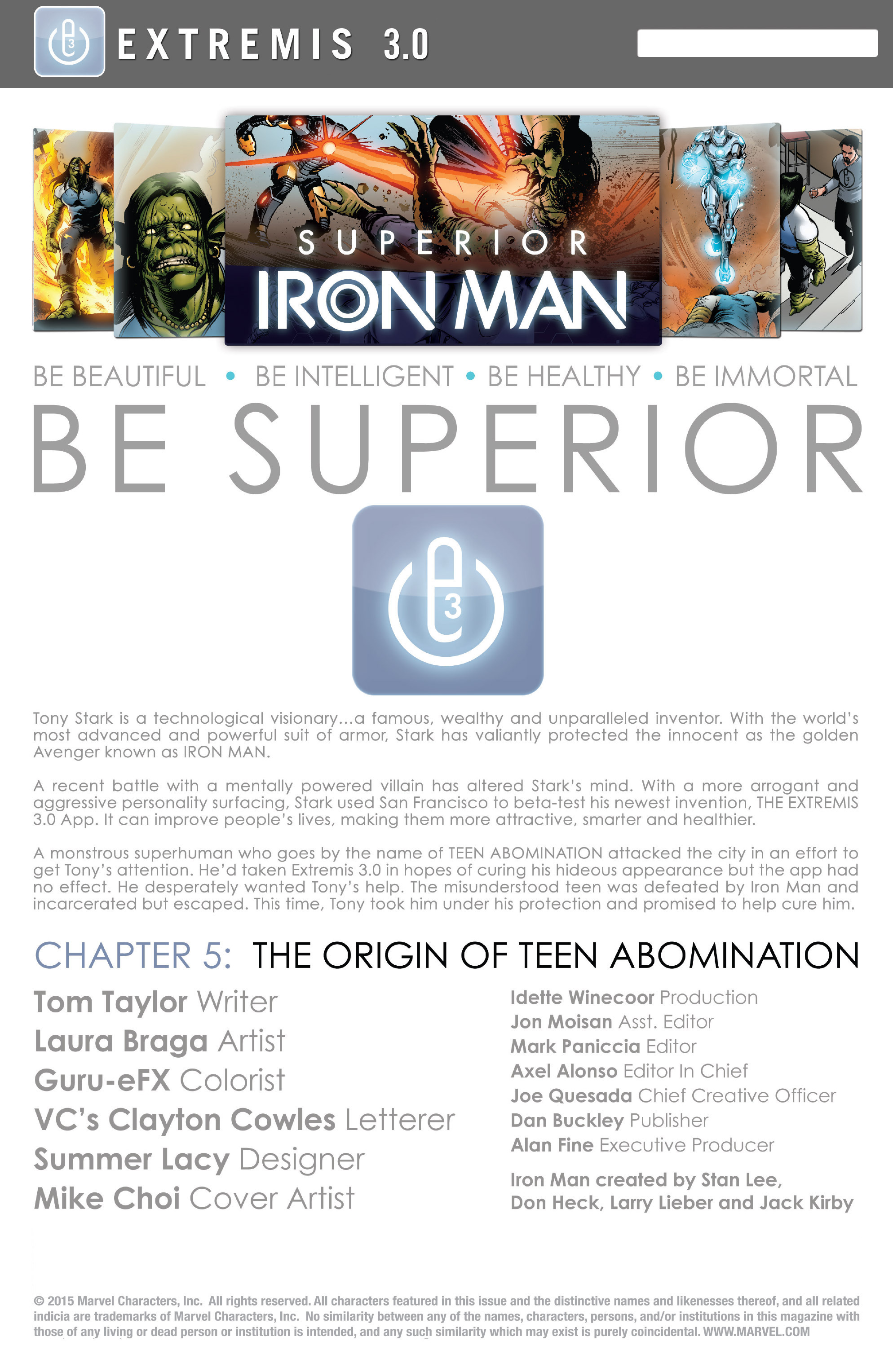 Read online Superior Iron Man comic -  Issue #5 - 2