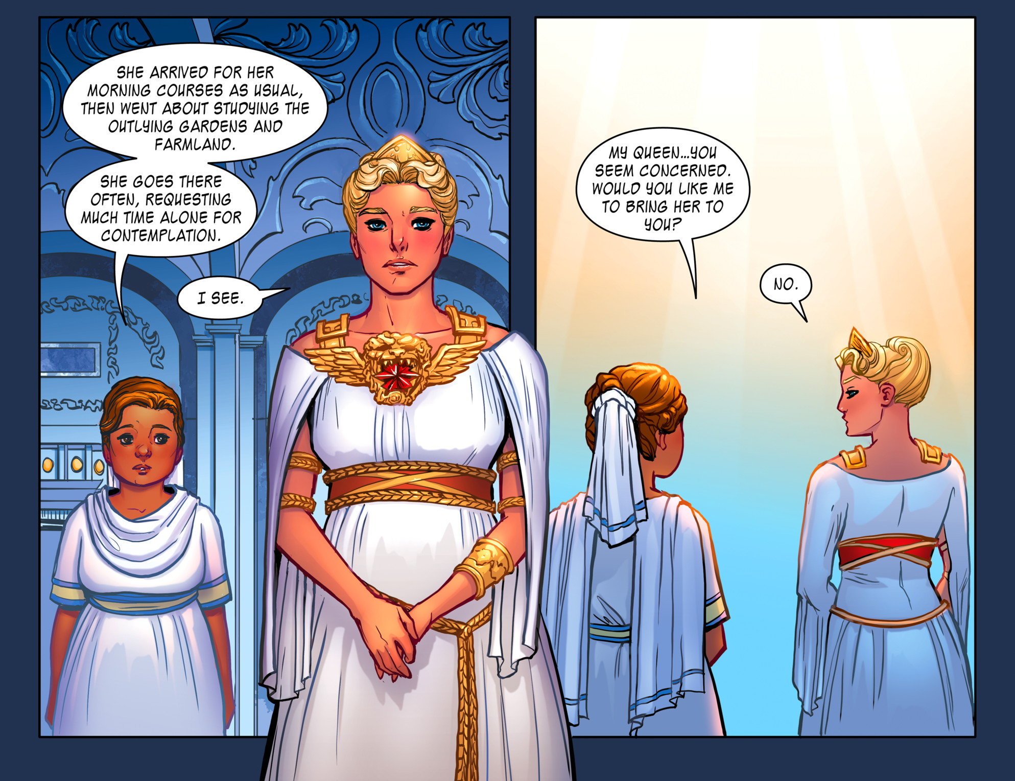 Read online The Legend of Wonder Woman (2015) comic -  Issue #4 - 4