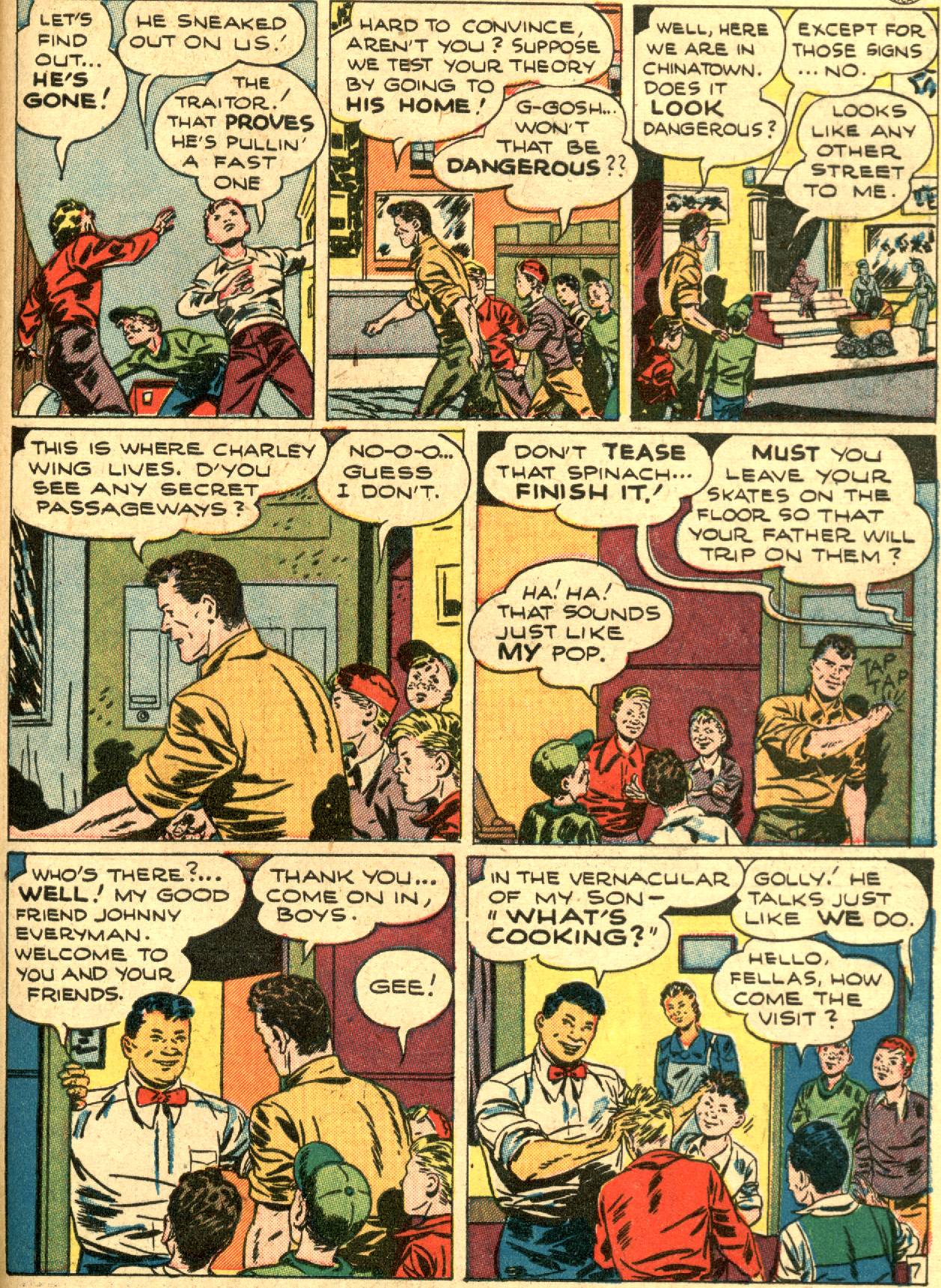 Read online Comic Cavalcade comic -  Issue #12 - 49