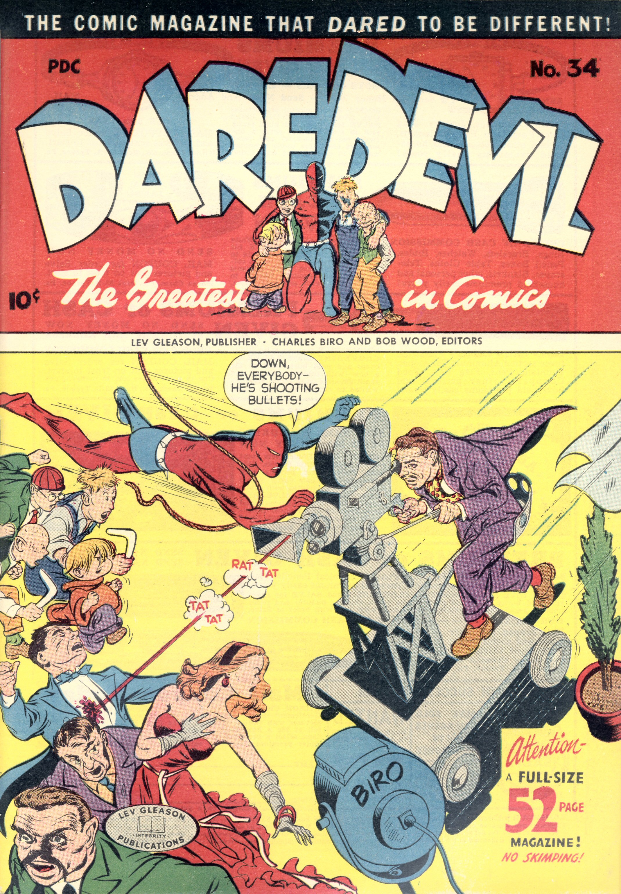 Read online Daredevil (1941) comic -  Issue #34 - 1