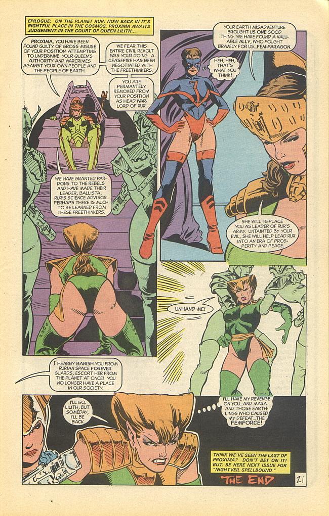 Read online Femforce comic -  Issue #67 - 23