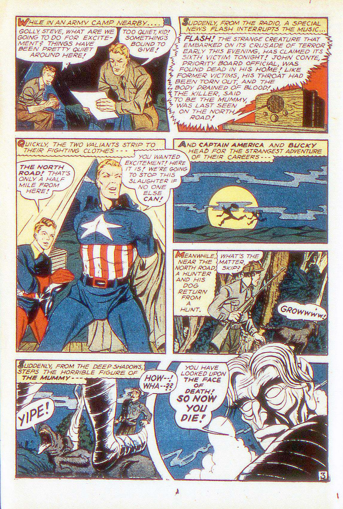 Read online Captain America Comics comic -  Issue #25 - 34