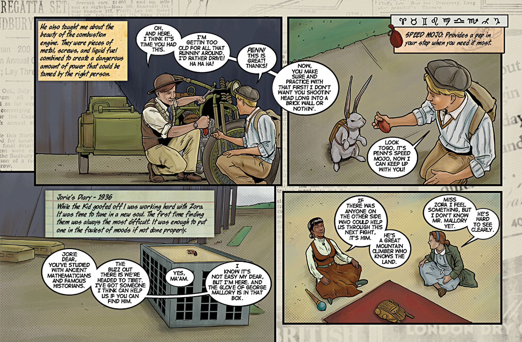 Read online The Adventures of the 19XX comic -  Issue #3 - 18