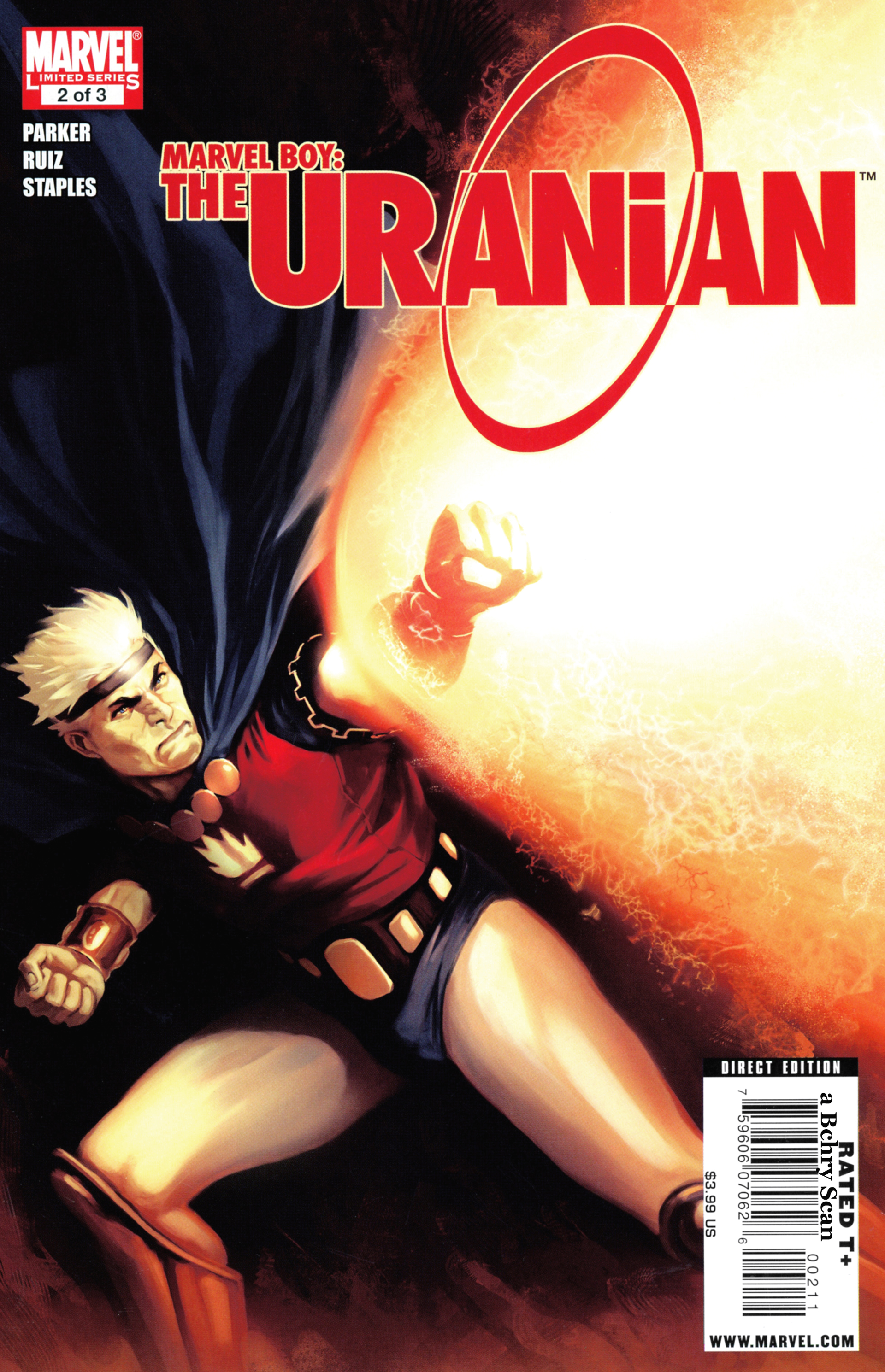 Read online Marvel Boy: The Uranian comic -  Issue #2 - 1