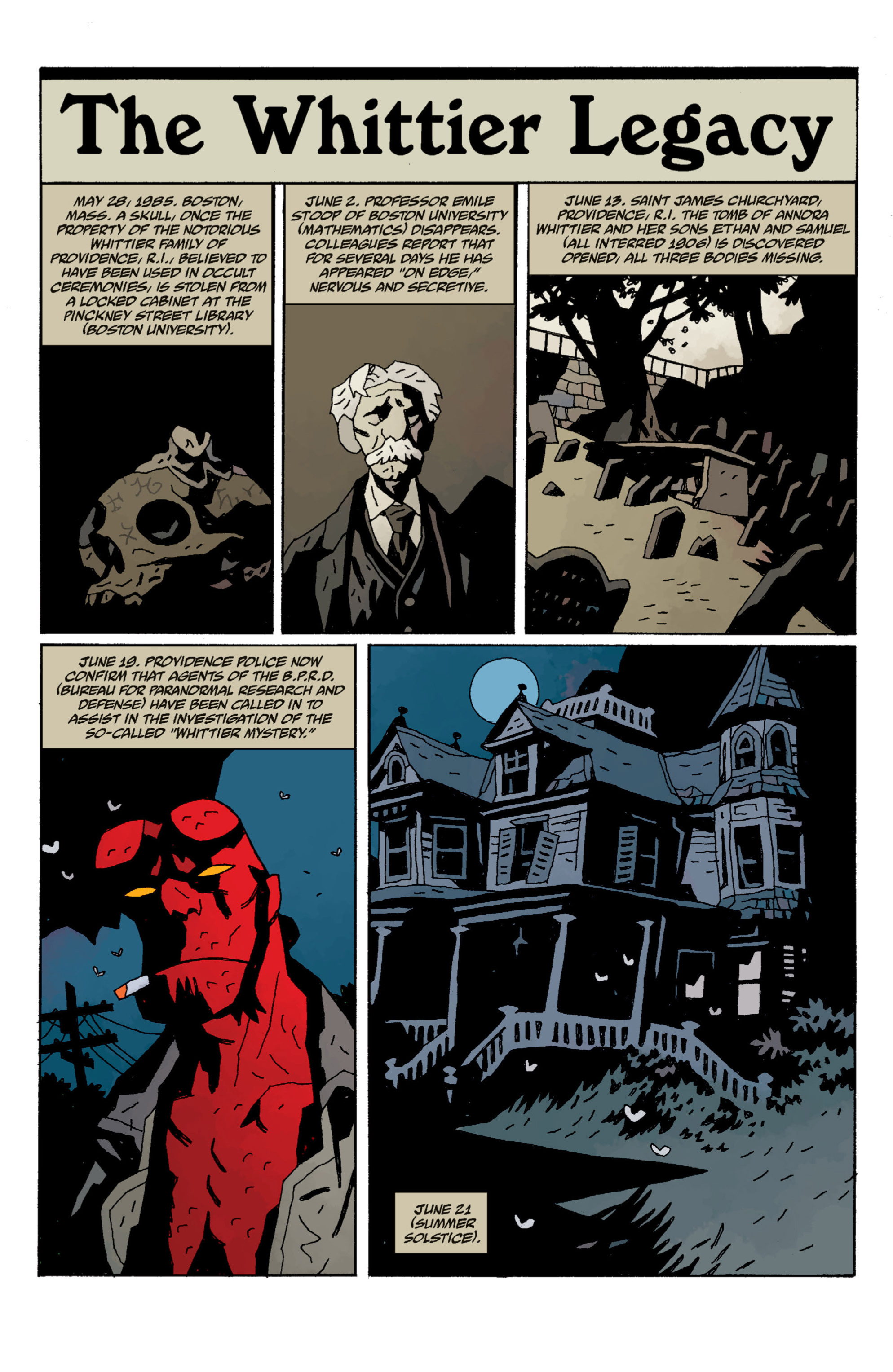 Read online Hellboy comic -  Issue #11 - 147