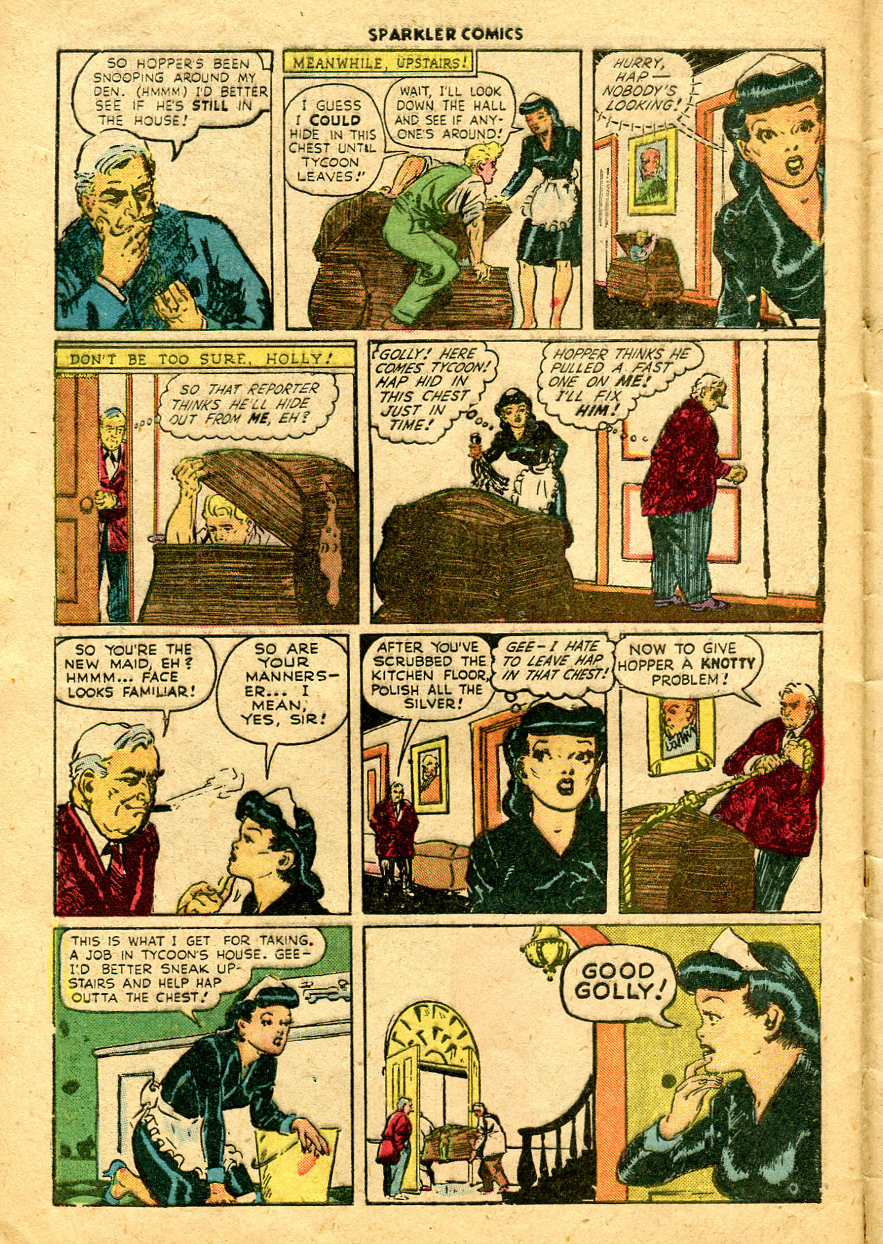 Read online Sparkler Comics comic -  Issue #48 - 32