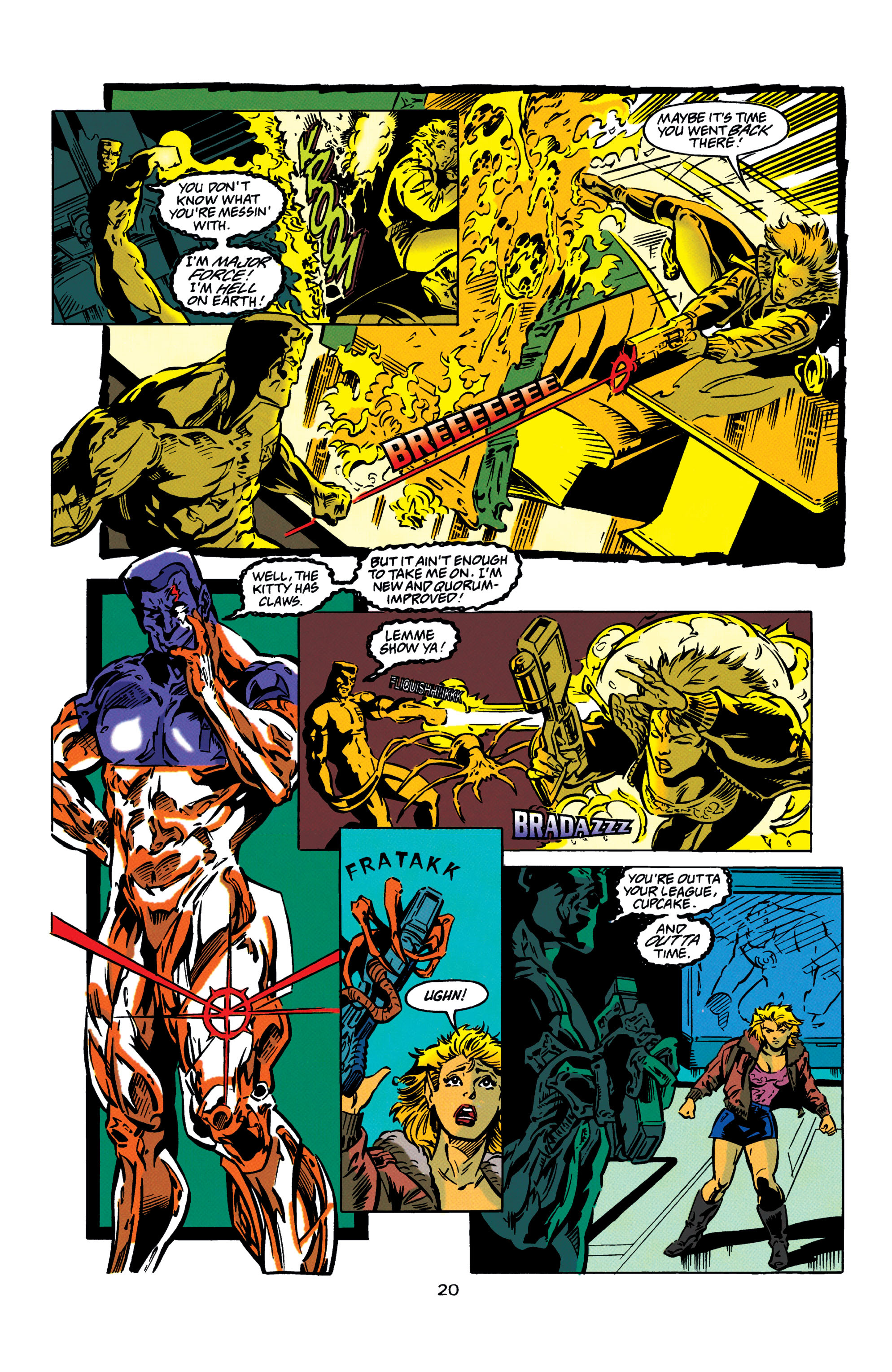 Read online Guy Gardner: Warrior comic -  Issue #43 - 20