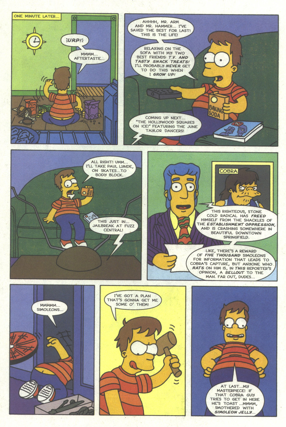 Read online Simpsons Comics comic -  Issue #24 - 28