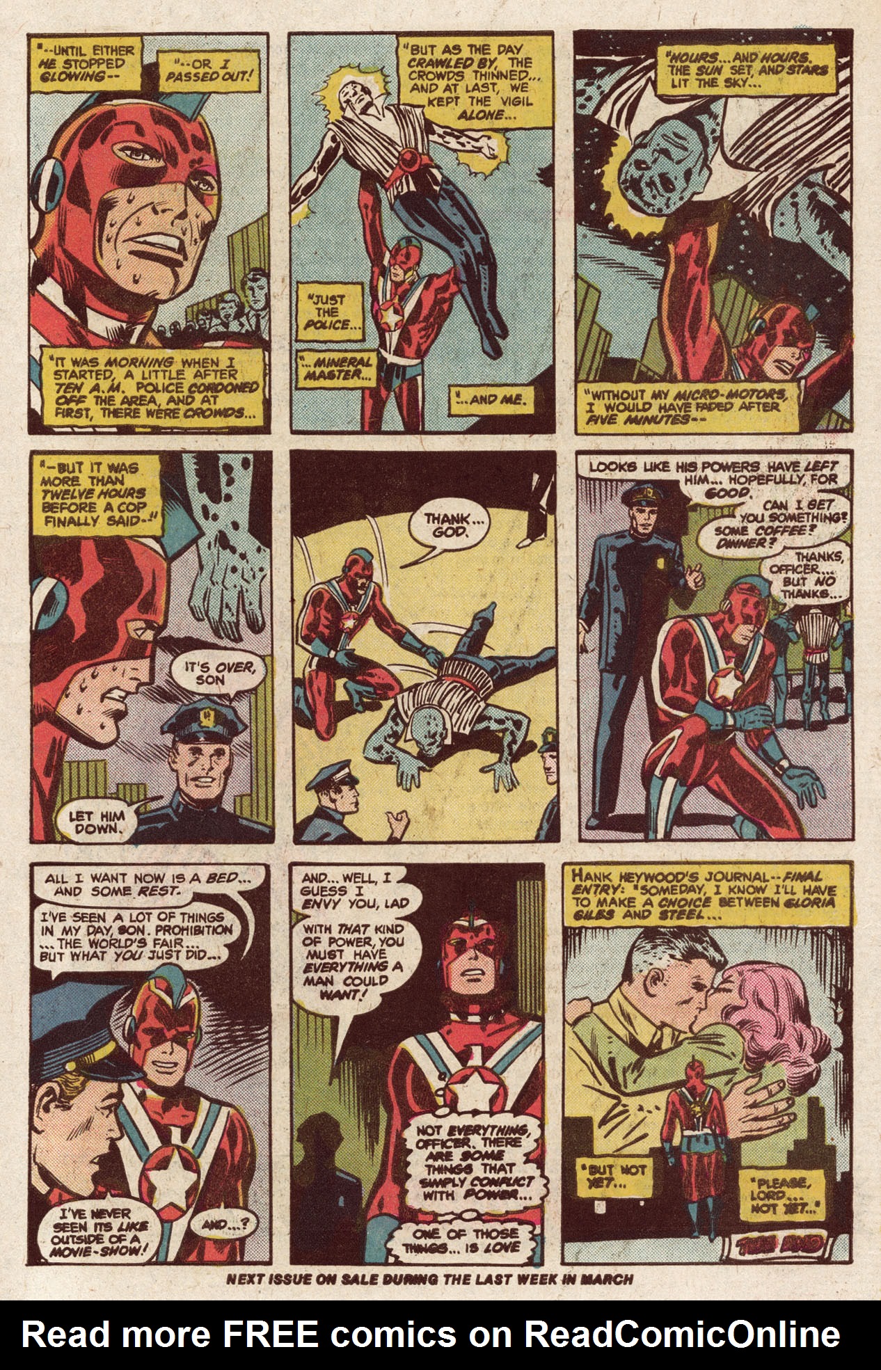 Read online Steel, The Indestructible Man comic -  Issue #2 - 31