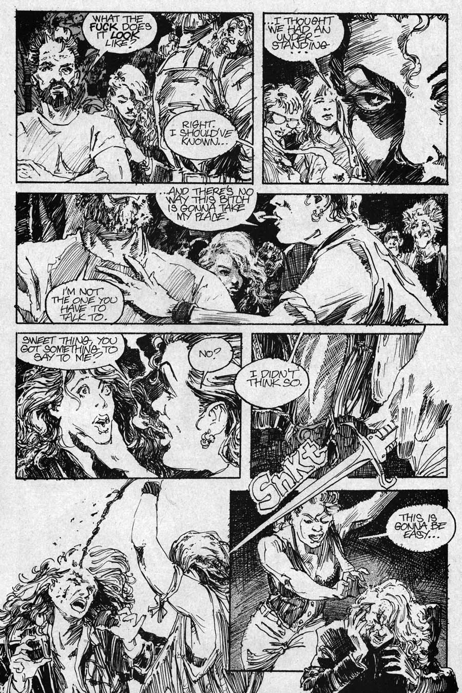Read online Deadworld (1988) comic -  Issue #16 - 17