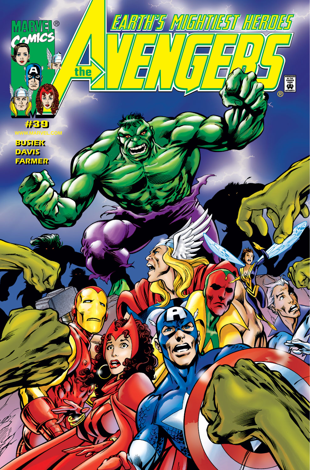 Read online Avengers (1998) comic -  Issue #39 - 1