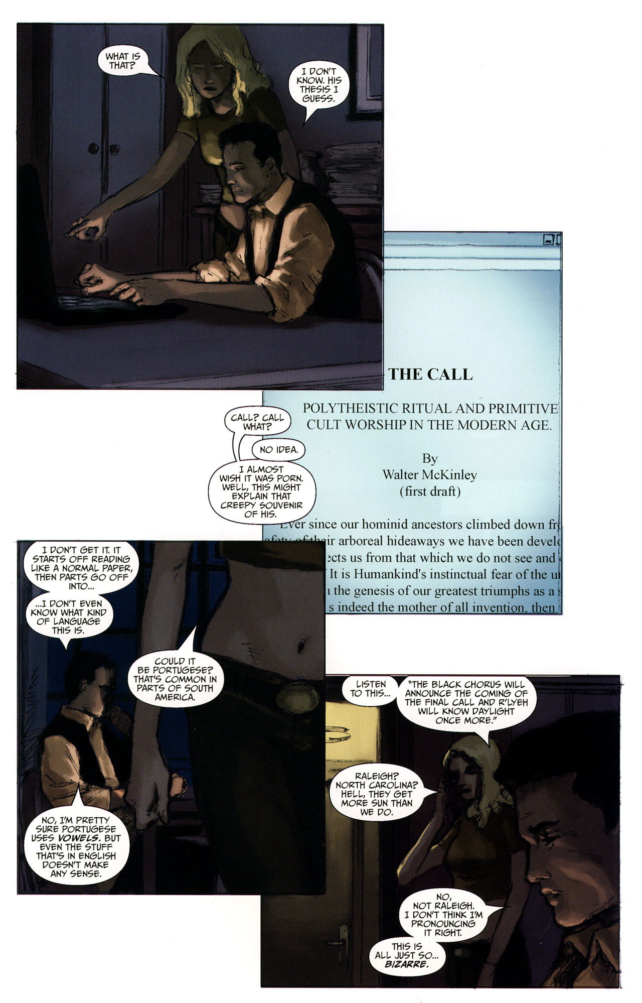 Read online Fall of Cthulhu comic -  Issue #1 - 14