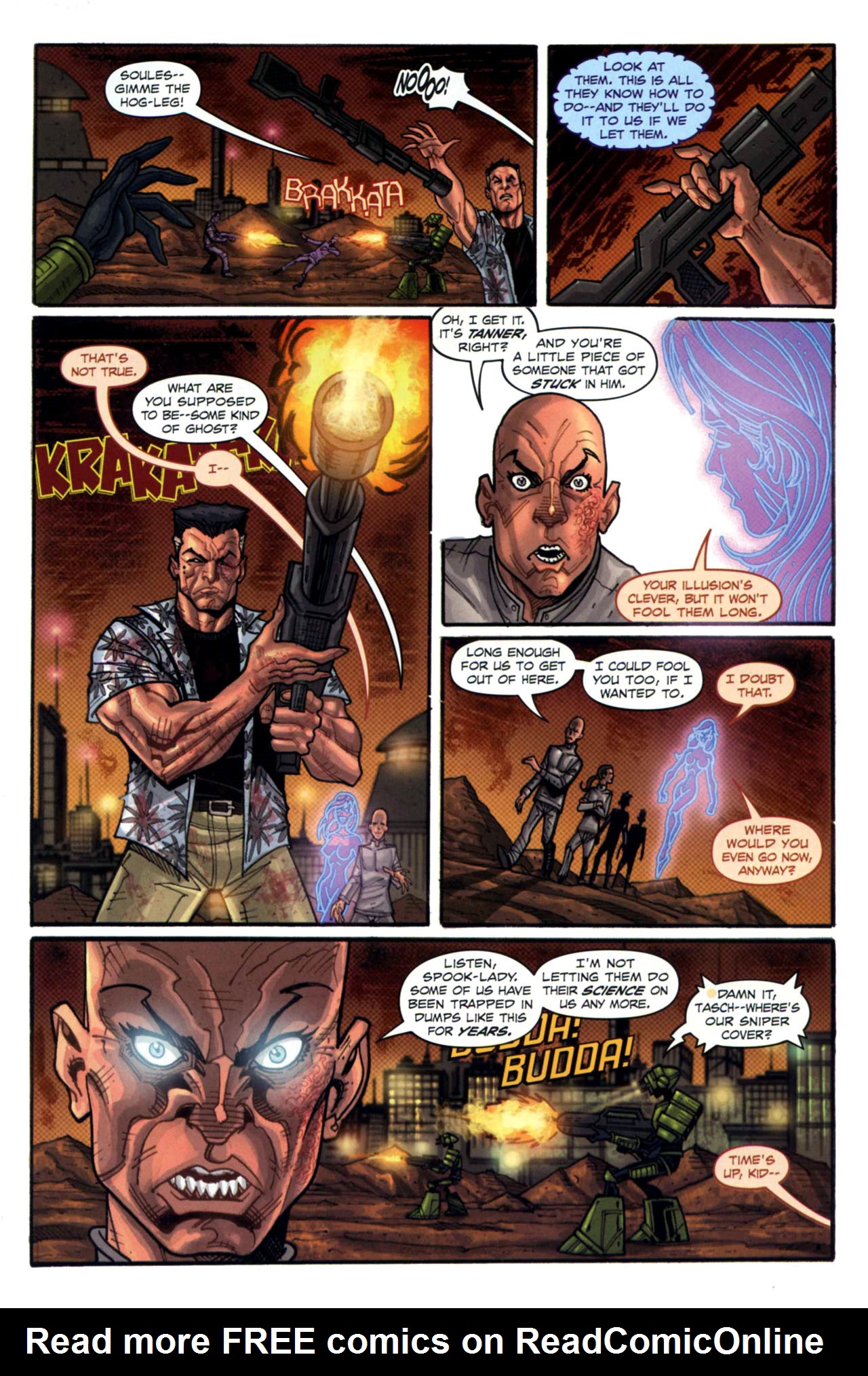 Read online Starship Troopers (2007) comic -  Issue #10 - 19