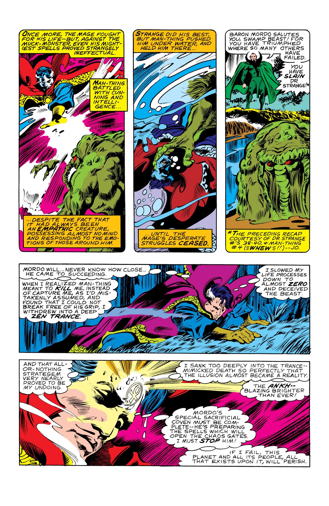 Read online Marvel Masterworks: Doctor Strange comic -  Issue # TPB 8 (Part 1) - 86