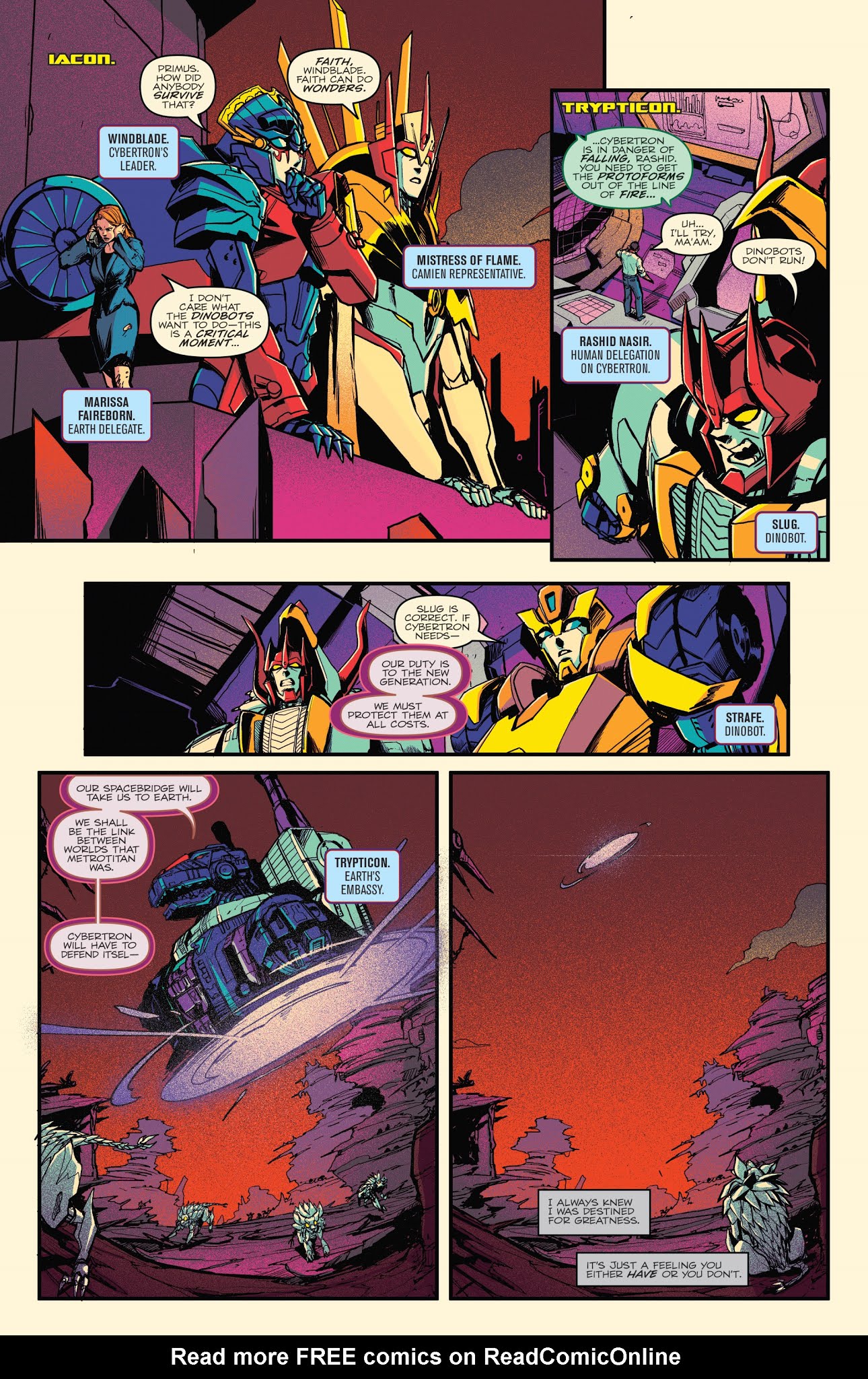 Read online Optimus Prime comic -  Issue #19 - 18
