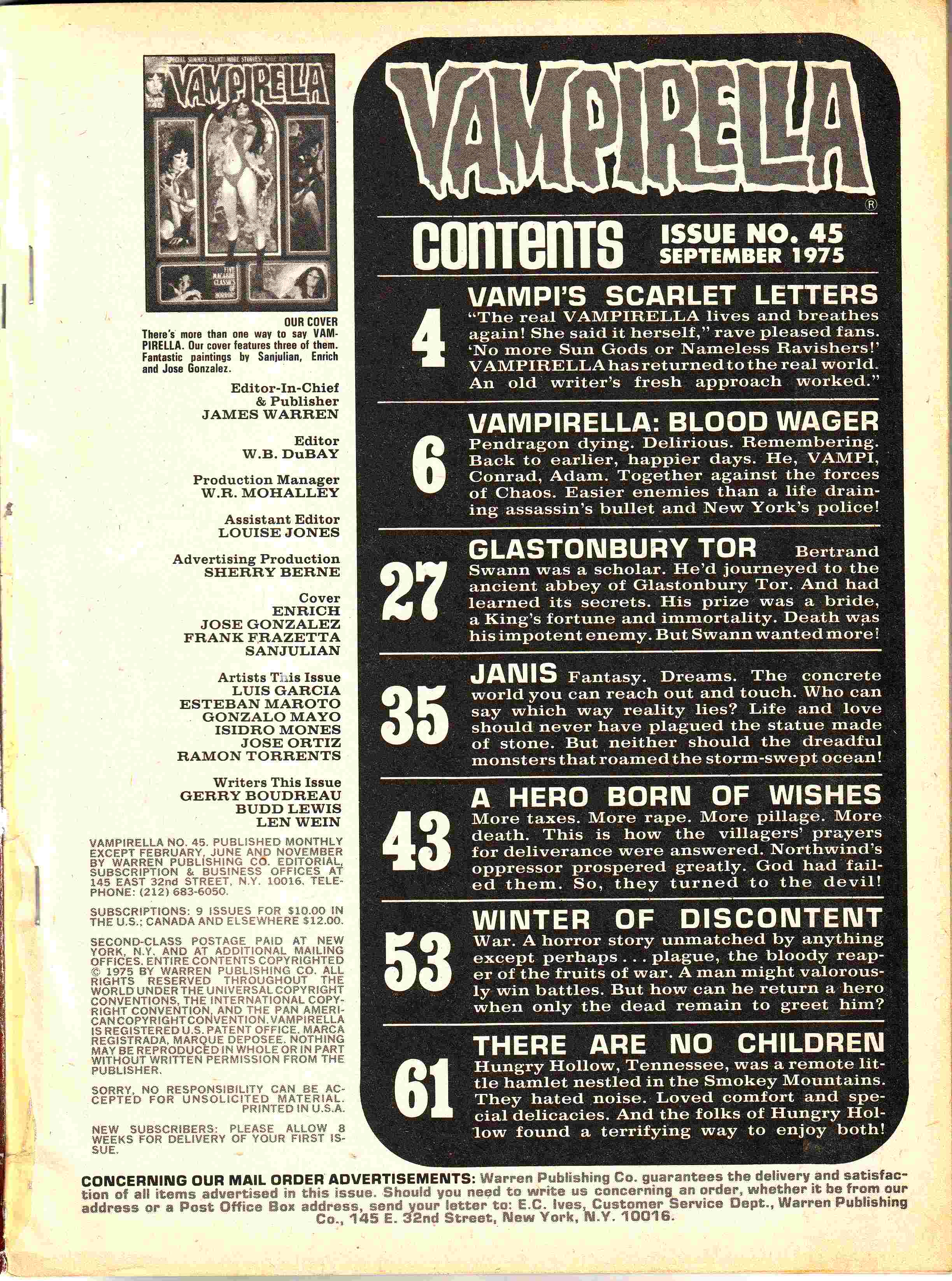Read online Vampirella (1969) comic -  Issue #45 - 3
