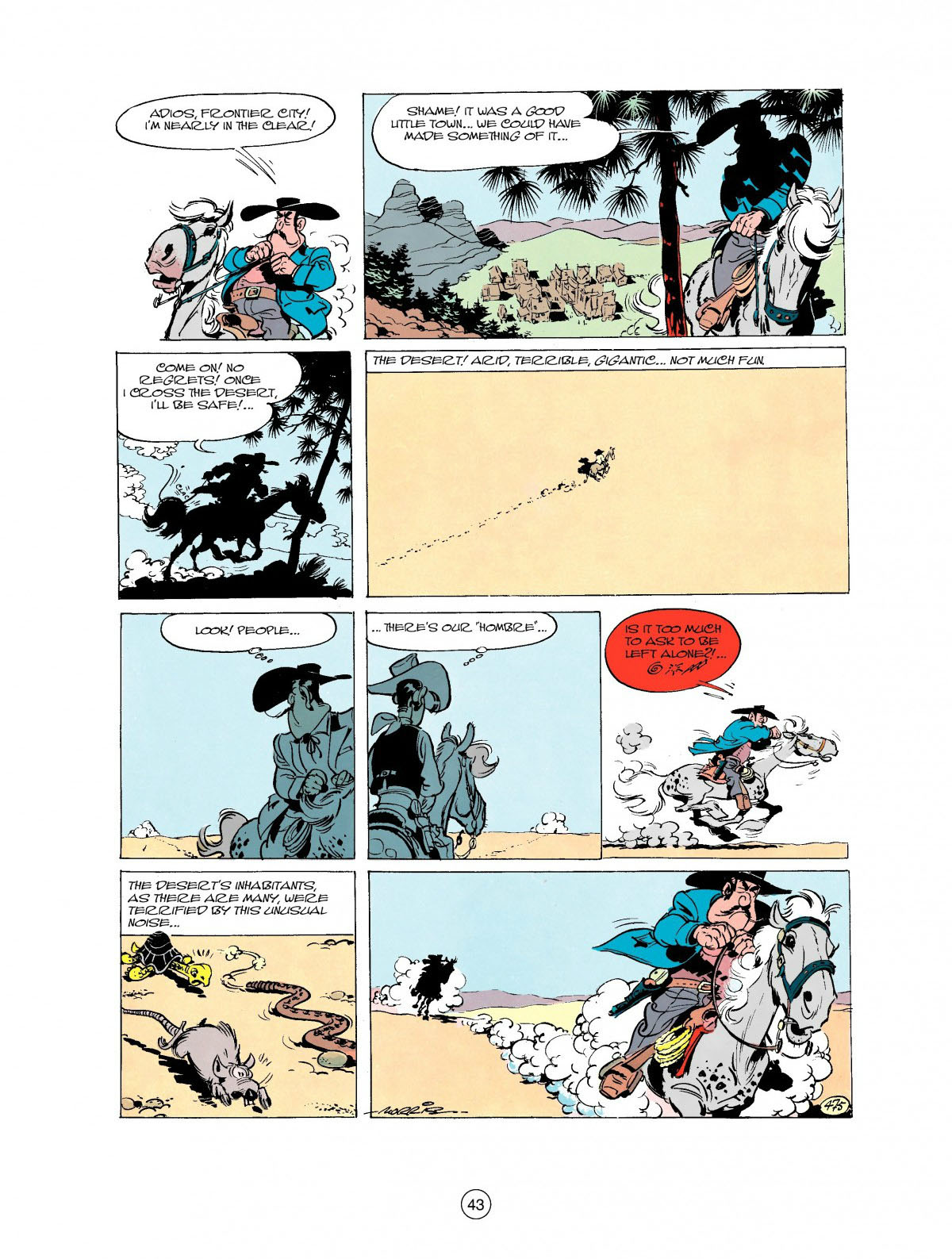 Read online A Lucky Luke Adventure comic -  Issue #27 - 44