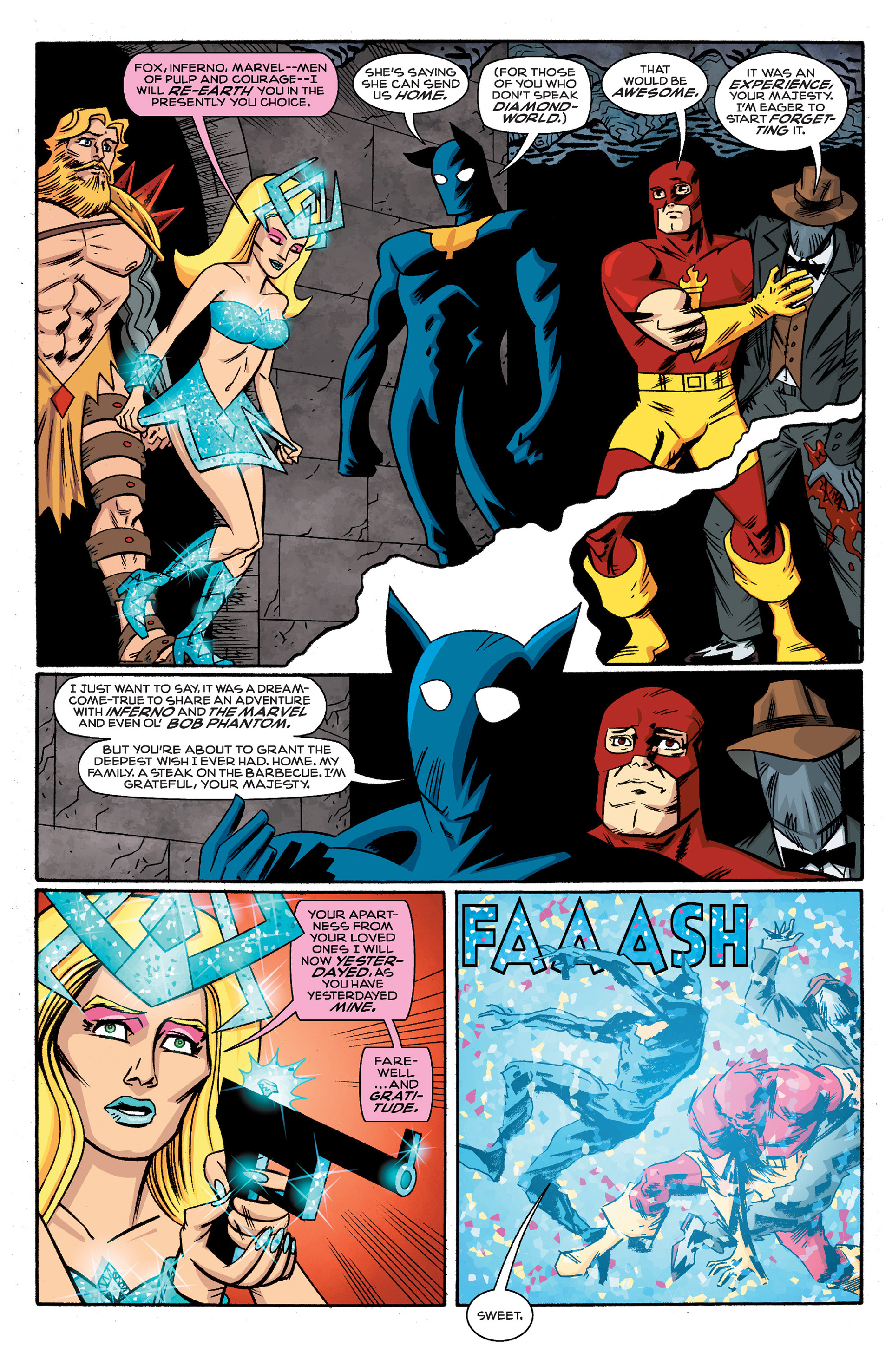 Read online The Fox comic -  Issue #4 - 19