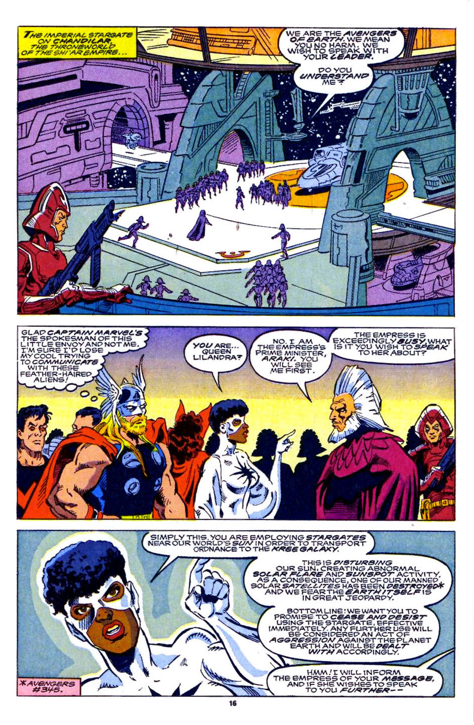 Read online The Avengers (1963) comic -  Issue #345f - 13