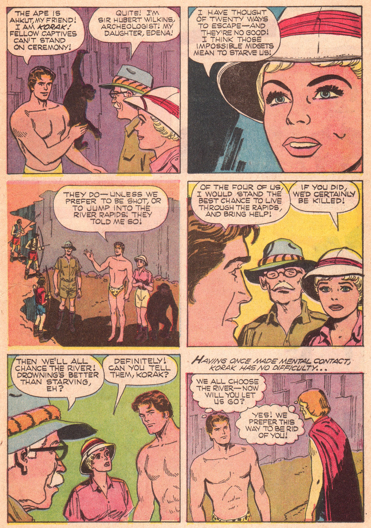Read online Korak, Son of Tarzan (1964) comic -  Issue #28 - 21