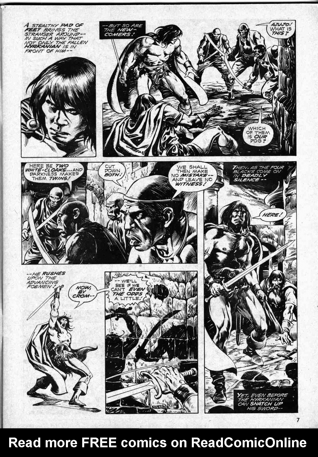 Read online The Savage Sword Of Conan comic -  Issue #36 - 7
