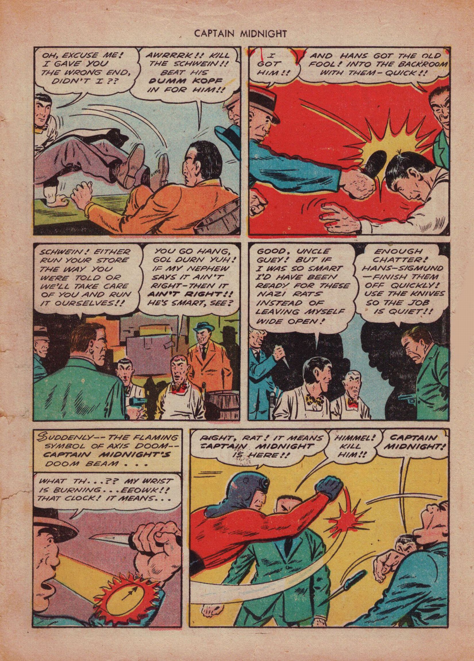 Read online Captain Midnight (1942) comic -  Issue #15 - 26