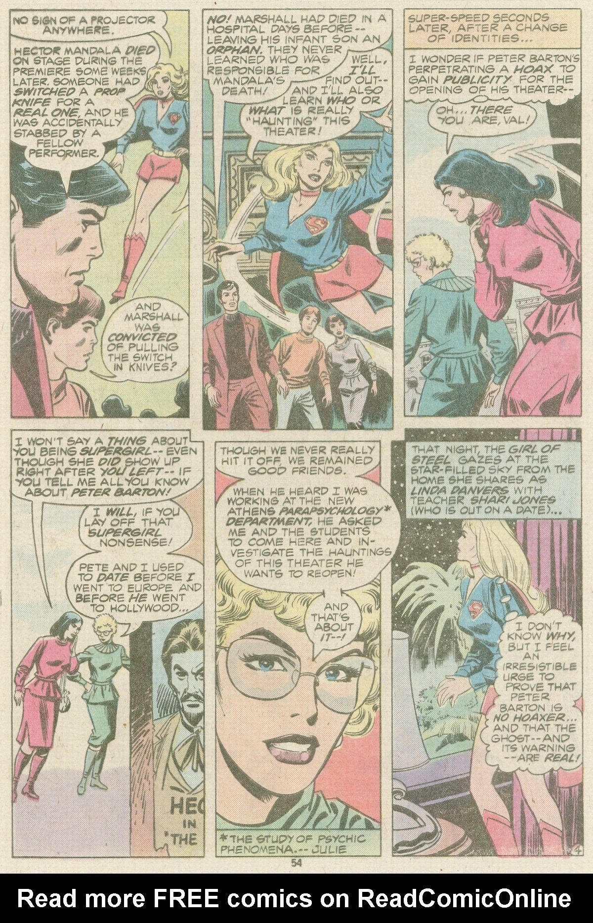 Read online The Superman Family comic -  Issue #197 - 54