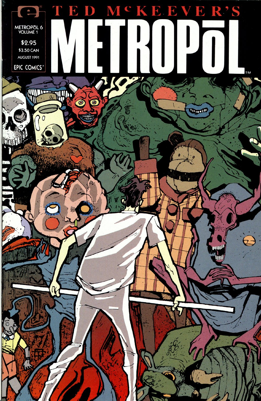 Read online Ted McKeever's Metropol comic -  Issue #6 - 1